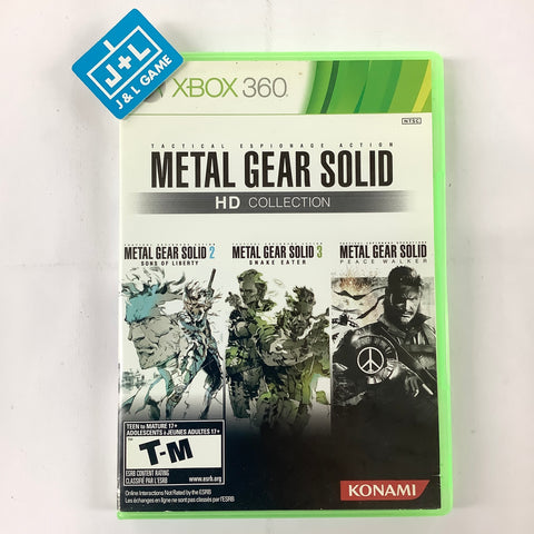 Metal Gear Solid HD Collection - Xbox 360 [Pre-Owned] Video Games Konami   