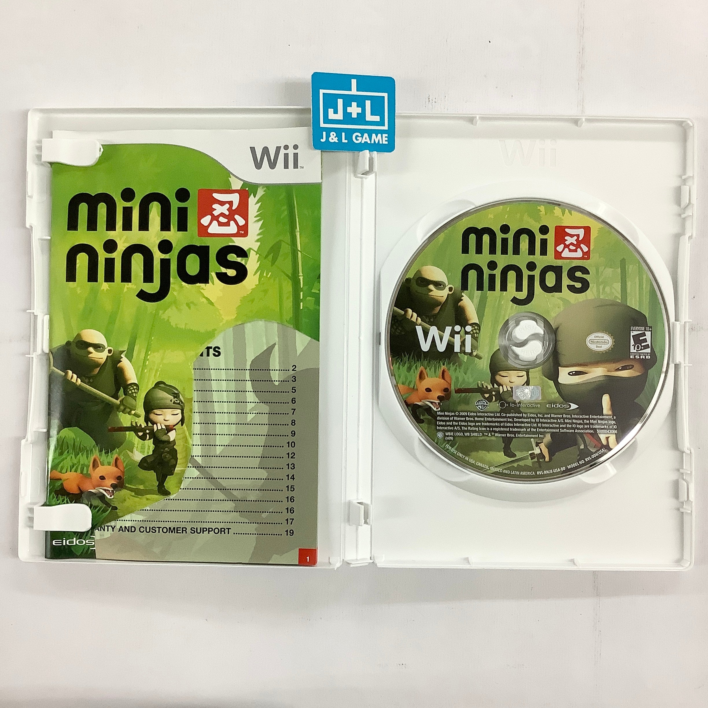 Mini Ninjas - Nintendo Wii [Pre-Owned] Video Games Eidos Interactive   