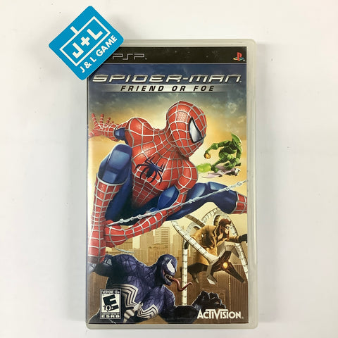 Spider-Man: Friend or Foe - SONY PSP [Pre-Owned] – J&L Video Games