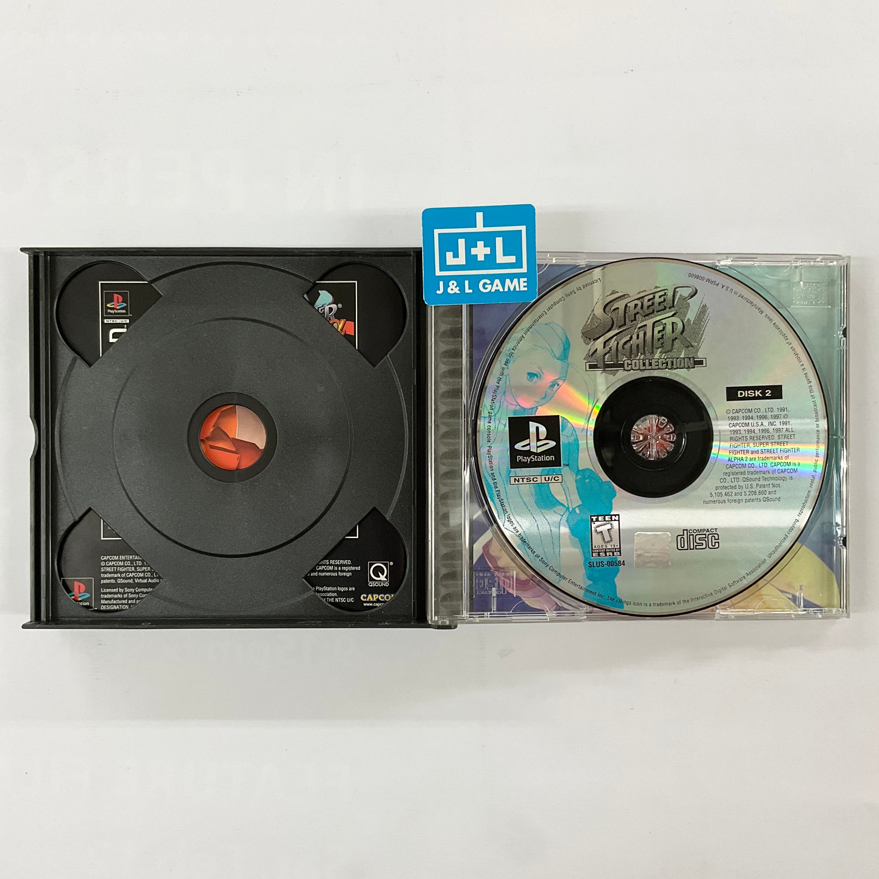 Street Fighter Collection - (PS1) PlayStation 1 [Pre-Owned] Video Games Capcom   