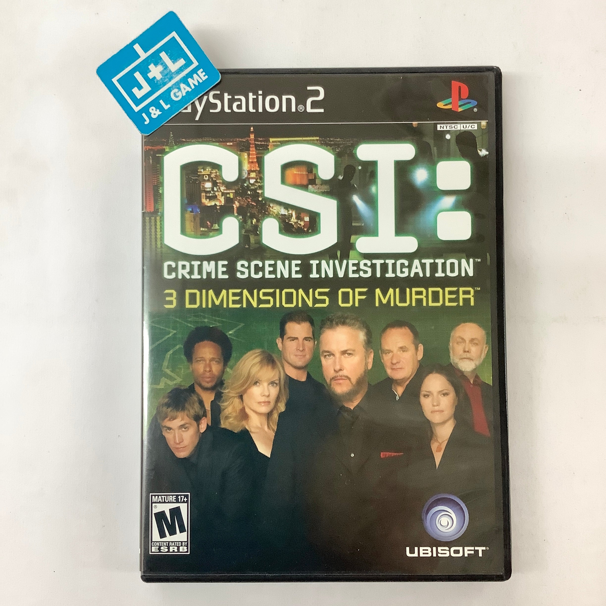 CSI: Crime Scene Investigation: 3 Dimensions of Murder - (PS2) PlayStation 2 [Pre-Owned] Video Games Ubisoft   