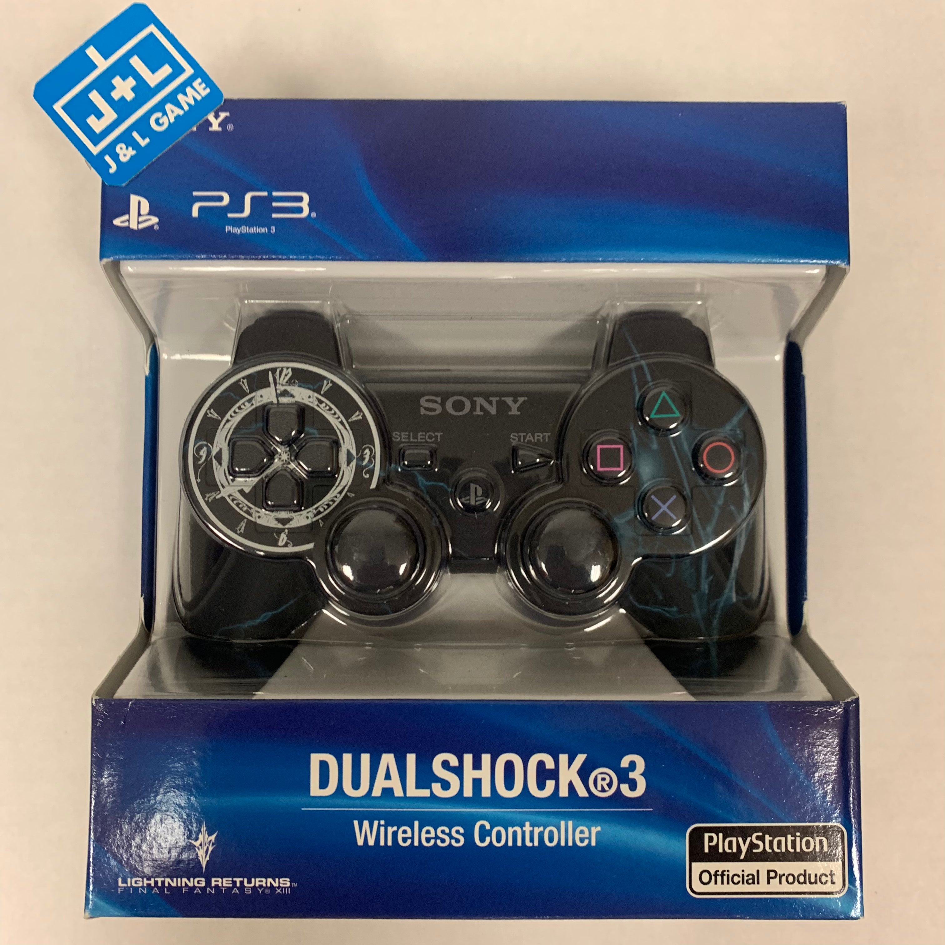 SONY PlayStation 3 Dualshock 3 Wireless Controller (Lightning Returns: Final Fantasy XIII Edition) - (PS3) PlayStation 3 Accessories Sony   