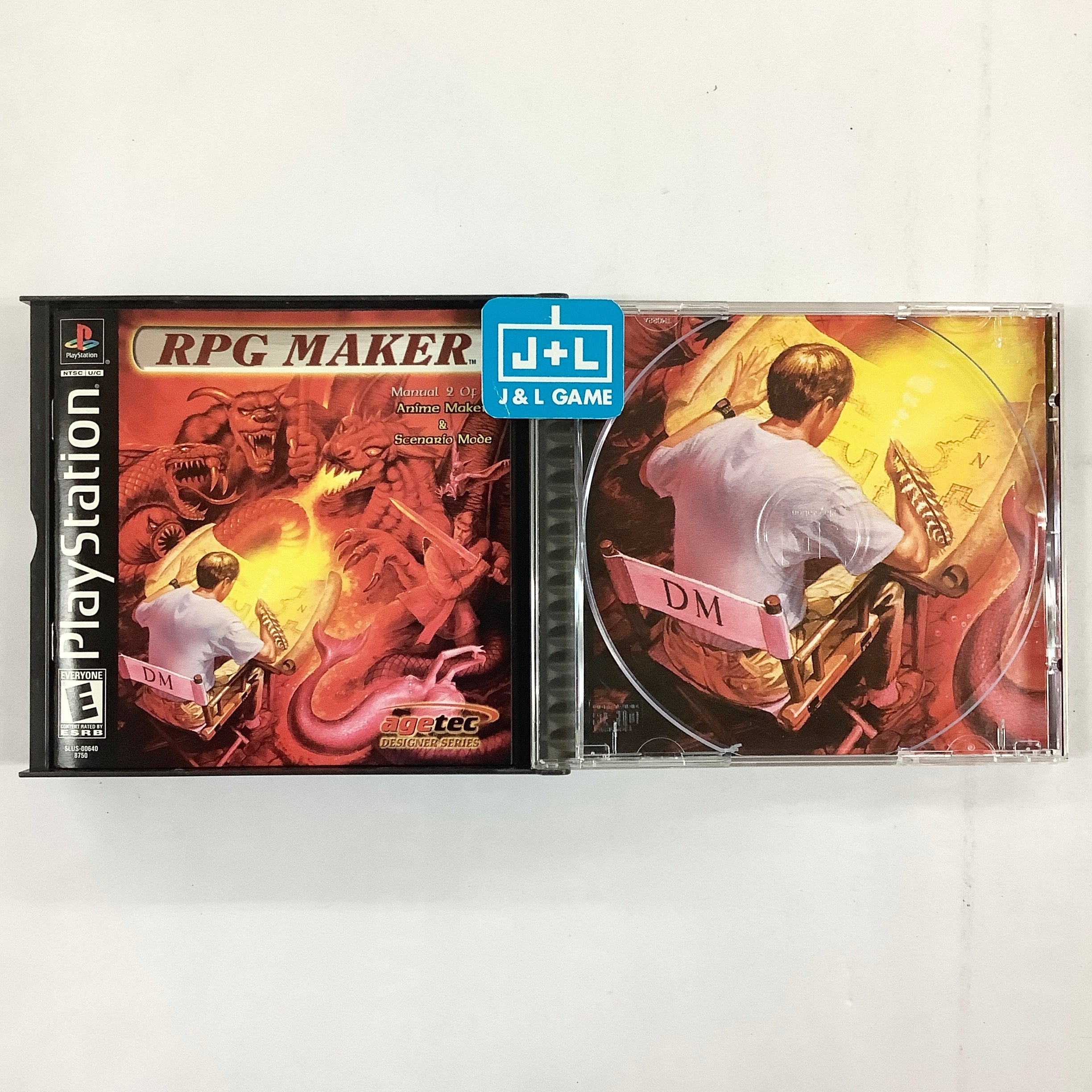 RPG Maker - (PS1) PlayStation 1 [Pre-Owned] Video Games Agetec   