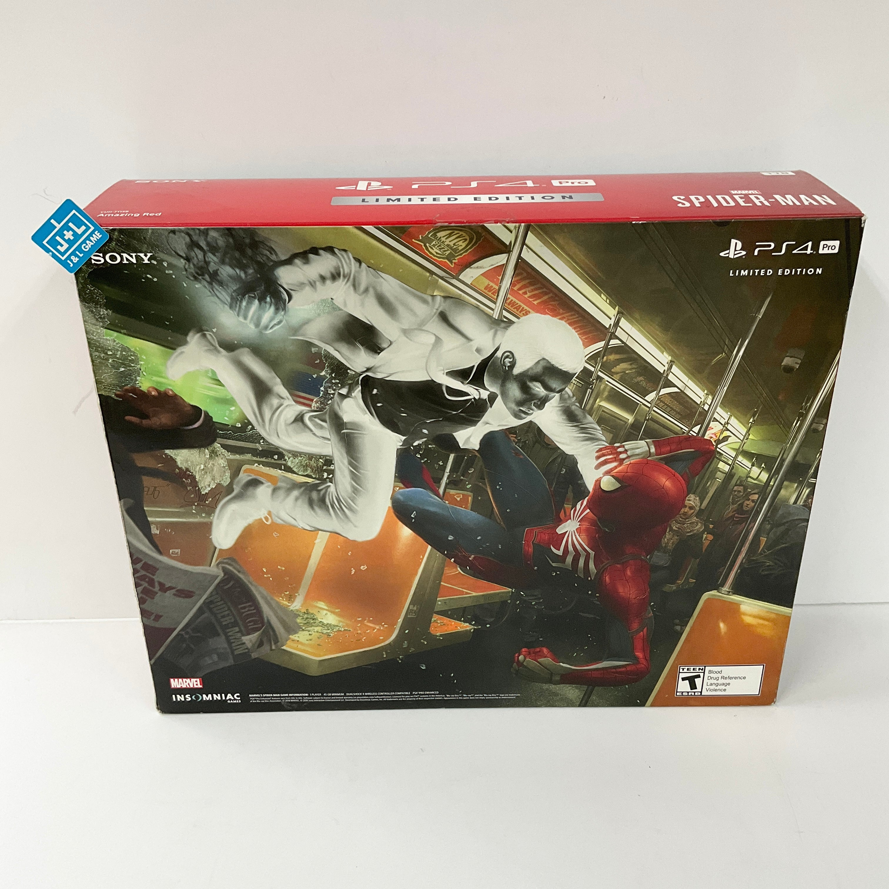 SONY PlayStation 4 Pro 1TB Limited Edition Console (Marvel's Spider-Man Bundle) - (PS4) PlayStation 4 [Pre-Owned] Consoles Sony   