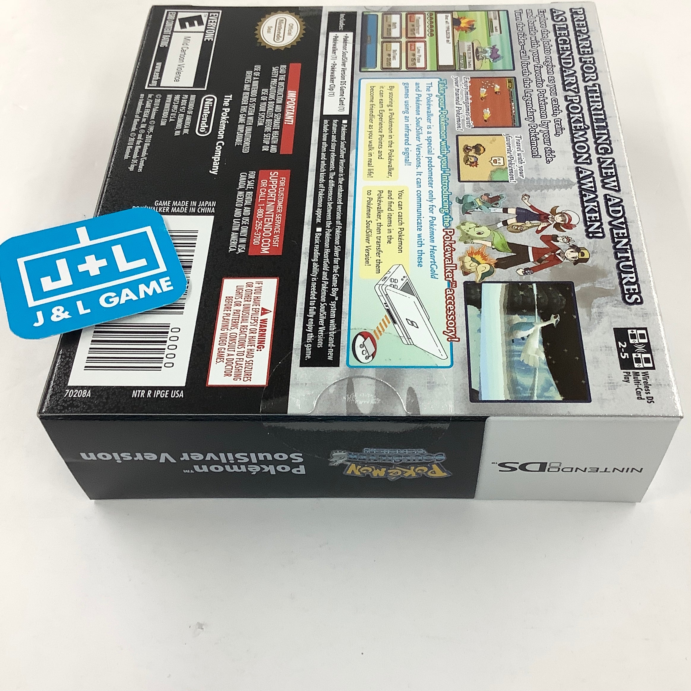 Pokemon SoulSilver Version (#1) - (NDS) Nintendo DS Video Games Nintendo   