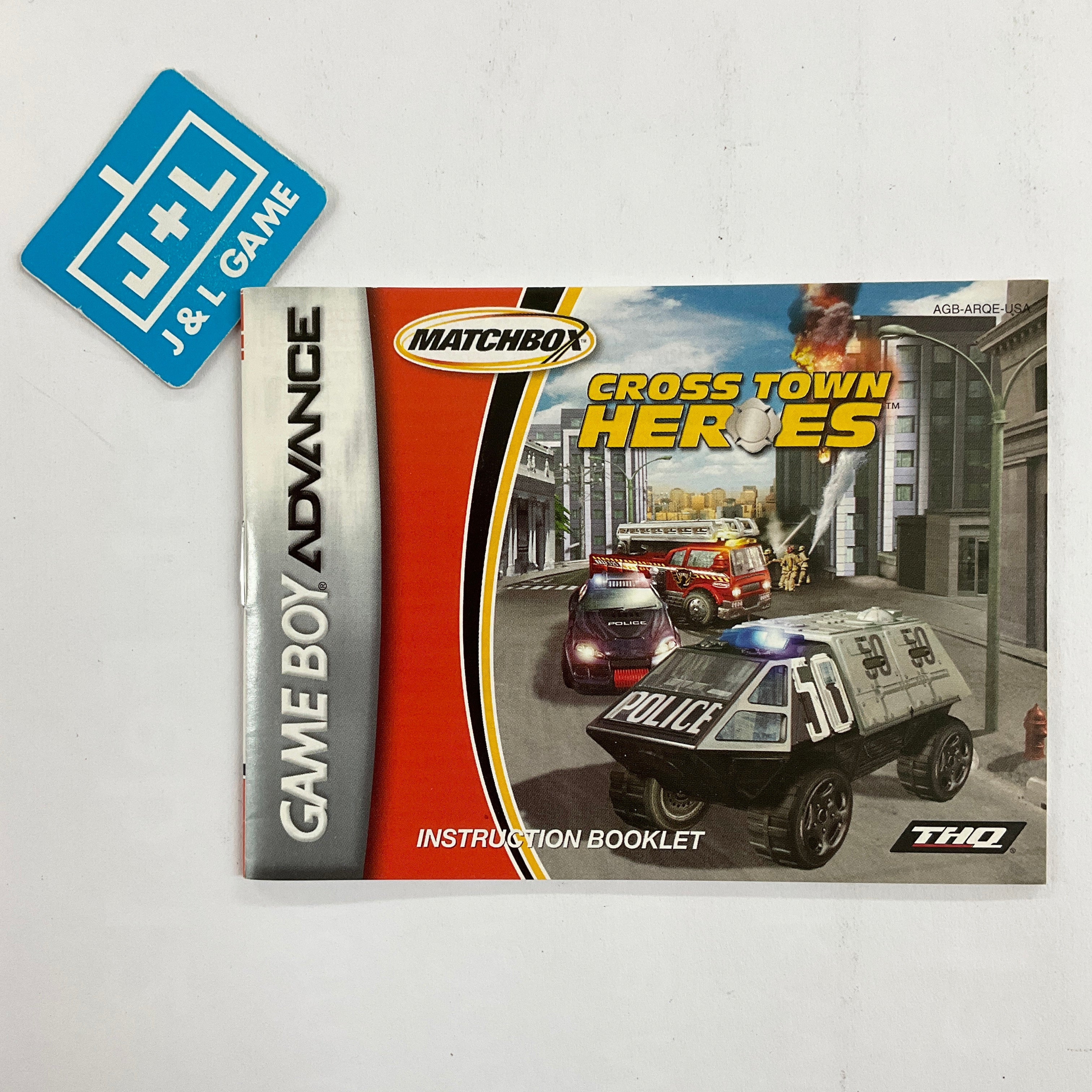 Matchbox Cross Town Heroes - (GBA) Game Boy Advance [Pre-Owned] Video Games THQ   