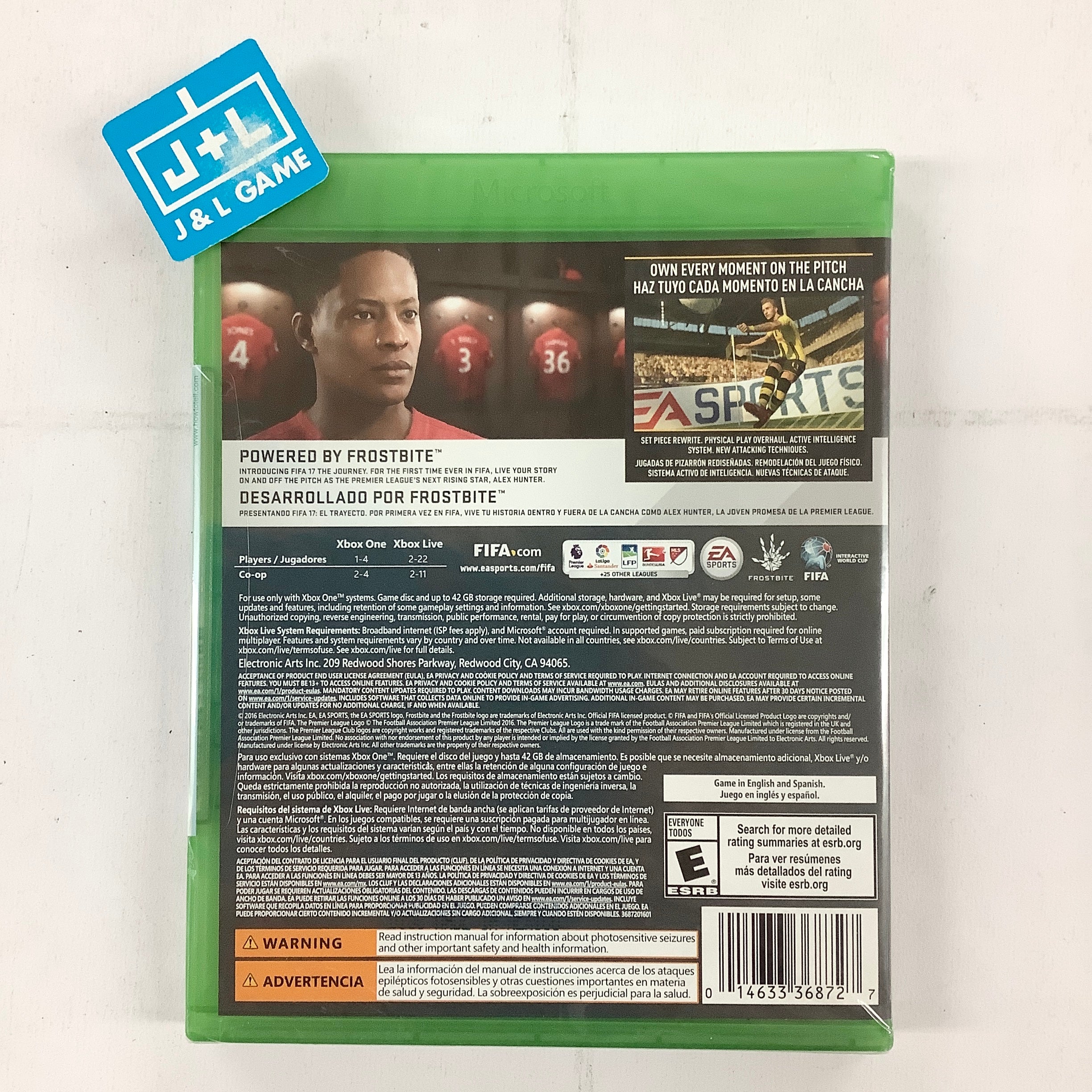 FIFA 17 - (XB1) Xbox One Video Games EA Sports   