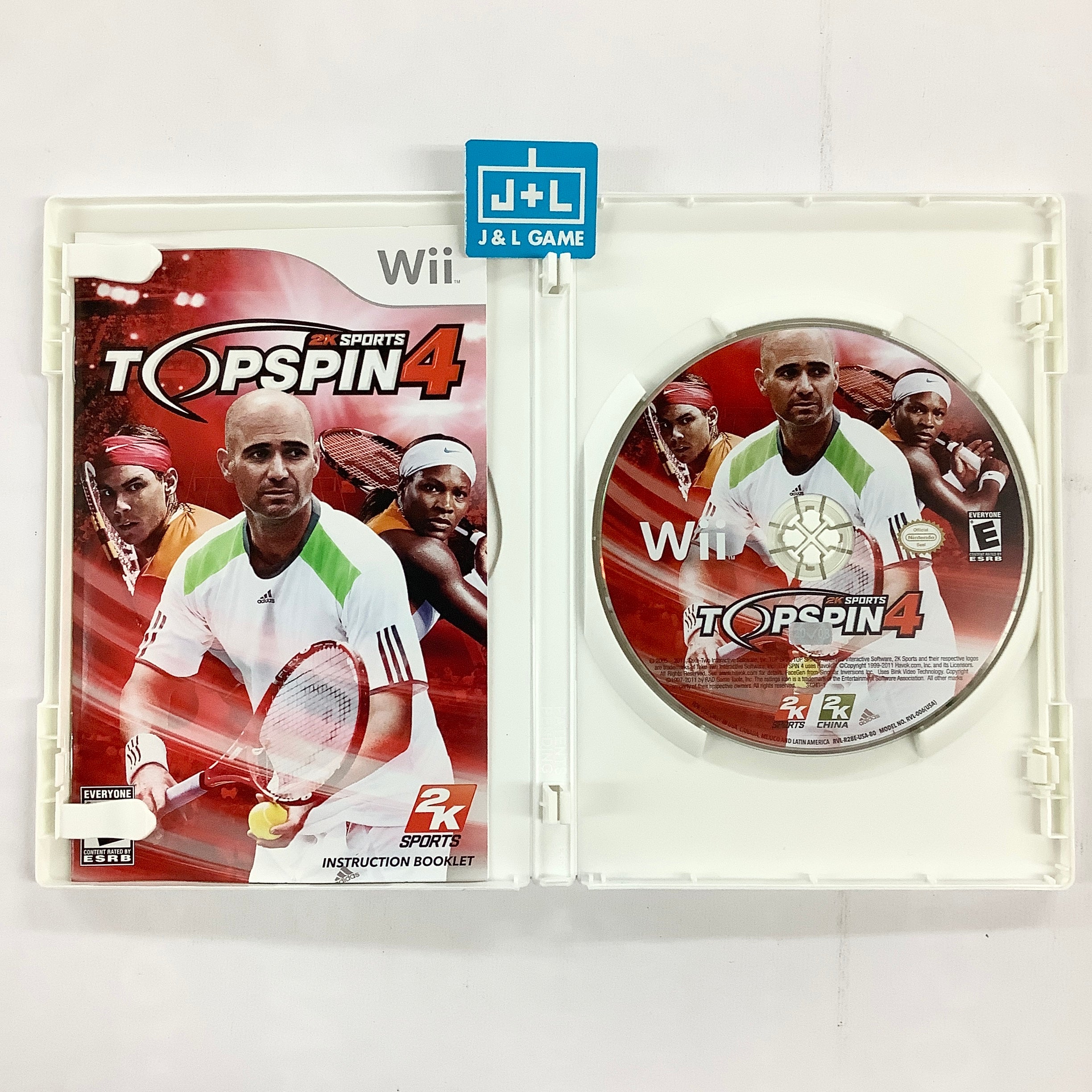 Top Spin 4 - Nintendo Wii [Pre-Owned] Video Games 2K GAMES   
