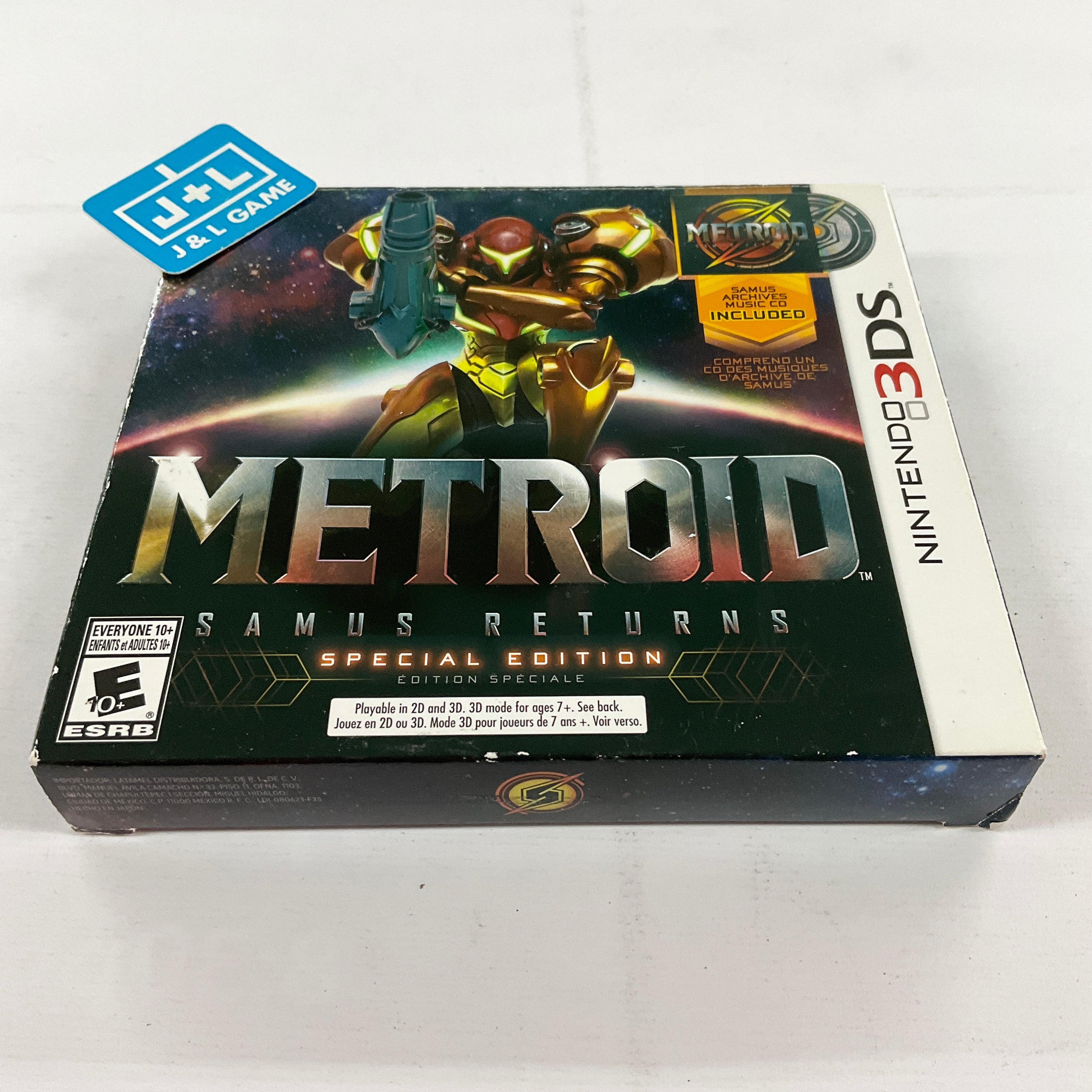 Metroid: Samus Returns (Special Edition) - Nintendo 3DS [Pre-Owned] Video Games Nintendo   