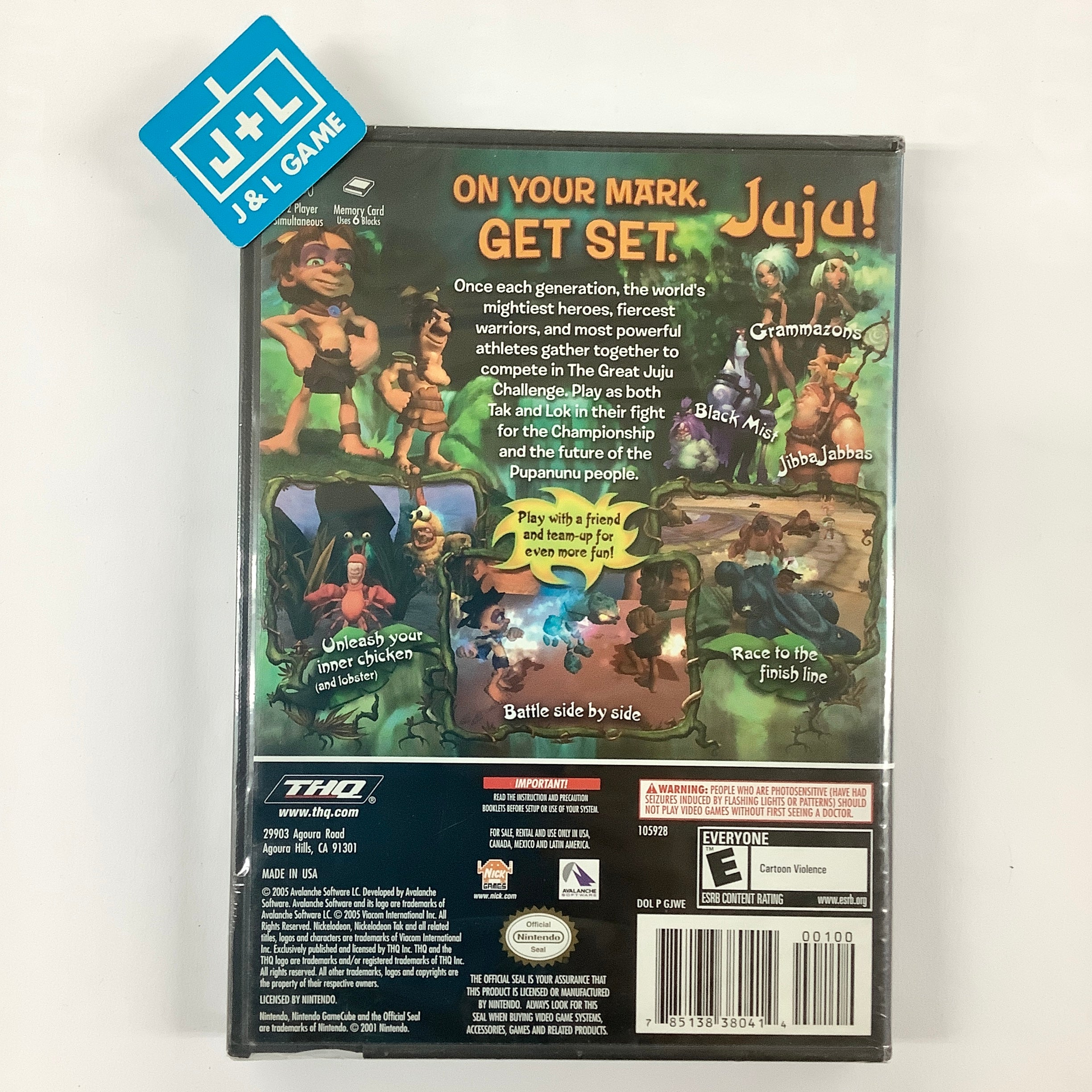Tak: The Great Juju Challenge - (GC) GameCube Video Games THQ   