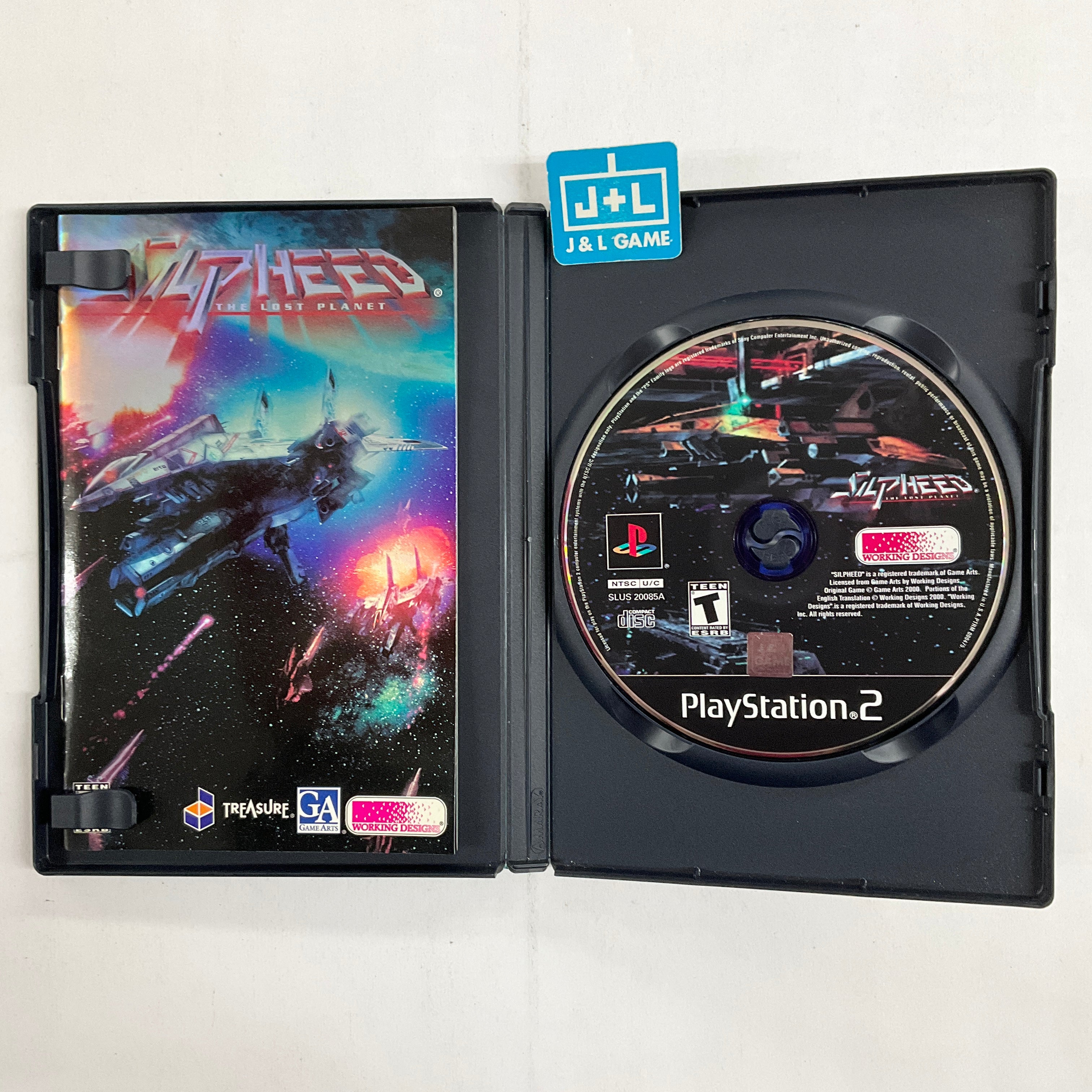Silpheed: The Lost Planet -  (PS2) PlayStation 2 [Pre-Owned] Video Games Working Designs   