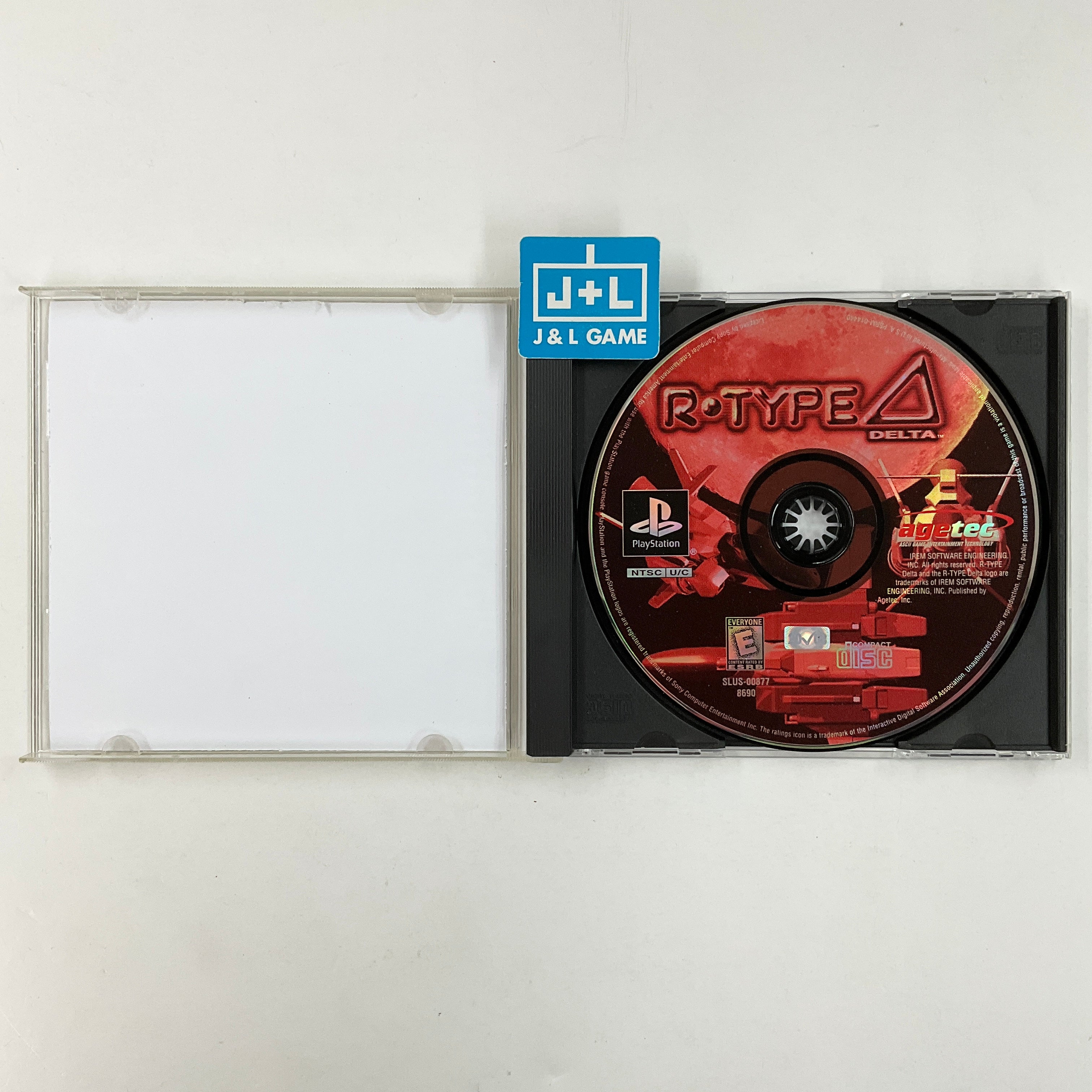 R-Type Delta - (PS1) PlayStation 1 [Pre-Owned] Video Games Agetec   