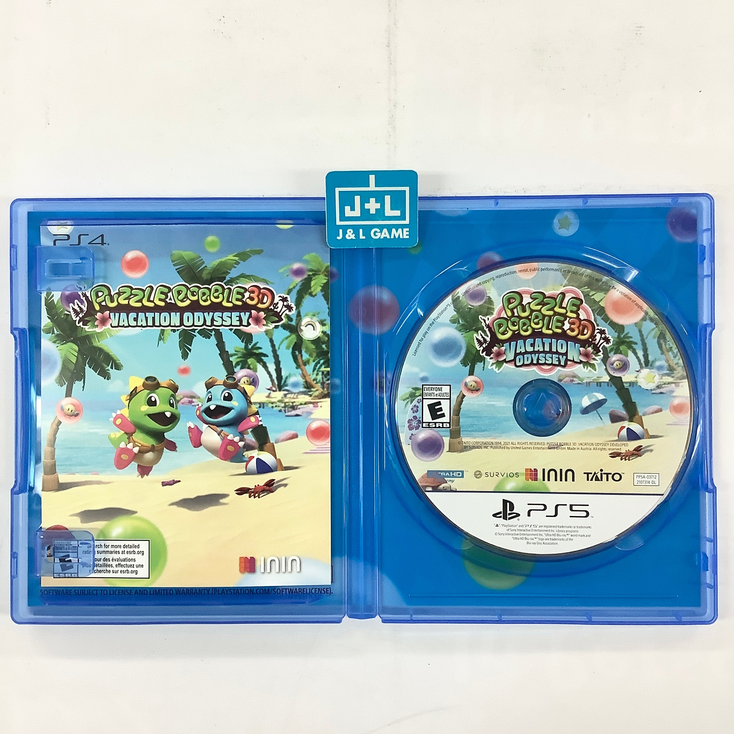 Puzzle Bobble 3D: Vacation Odyssey - (PS5) PlayStation 5 [UNBOXING
