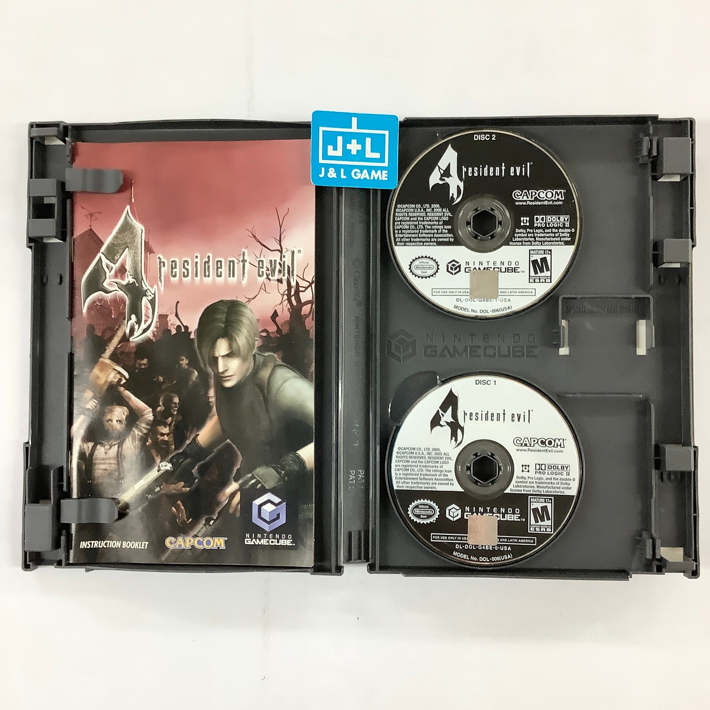 Resident Evil 4 - (GC) GameCube [Pre-Owned] Video Games Capcom   
