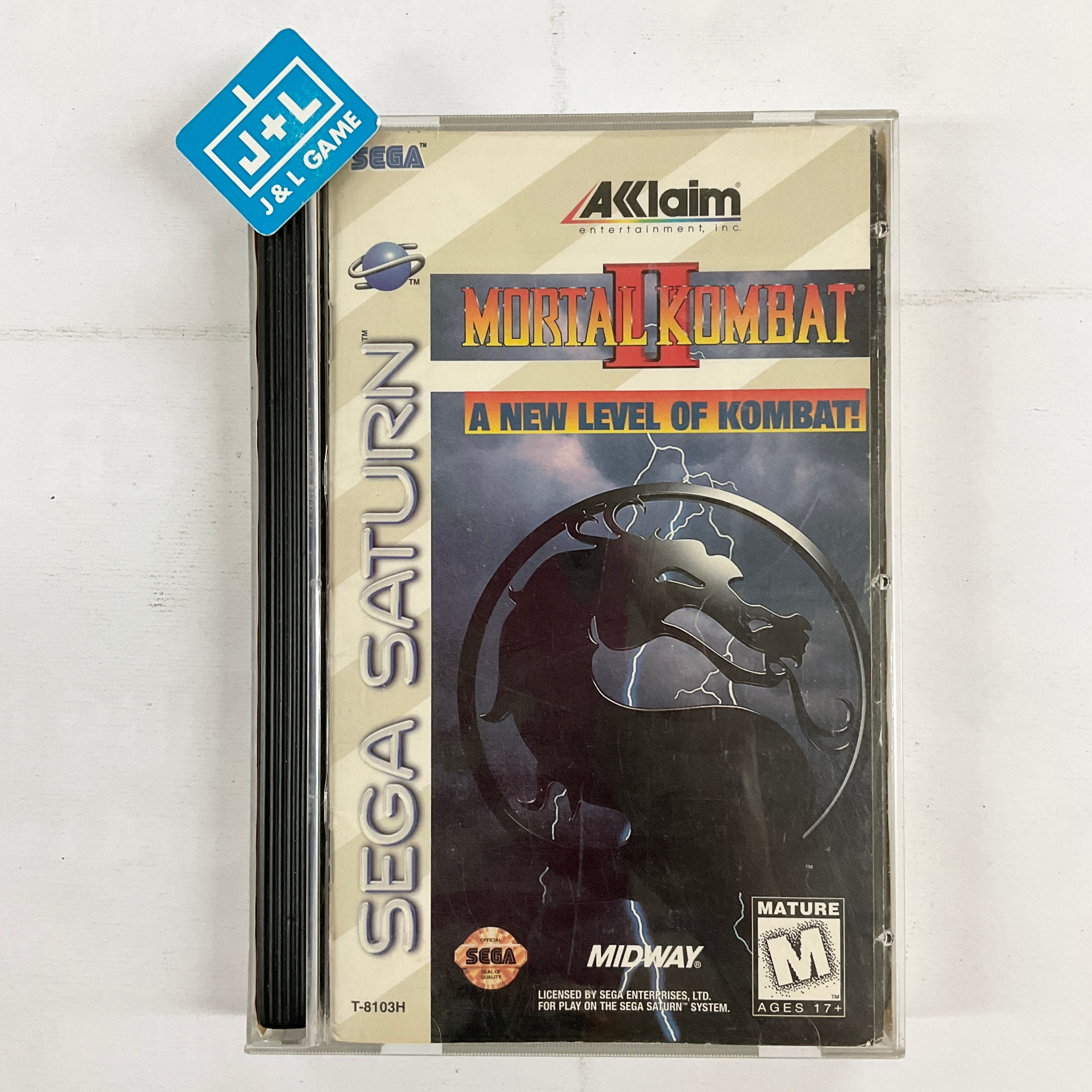 Mortal Kombat II - (SS) SEGA Saturn [Pre-Owned] Video Games Acclaim   