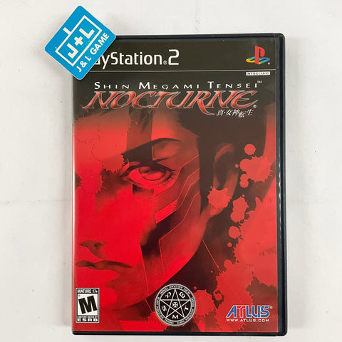 Shin Megami Tensei: Nocturne - (PS2) PlayStation 2 [Pre-Owned] Video Games Atlus   