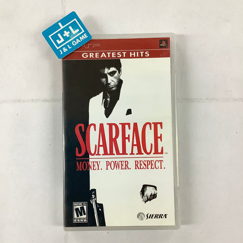 Scarface: Money. Power. Respect. (Greatest Hits) - Sony PSP [Pre-Owned] Video Games Sierra Entertainment   