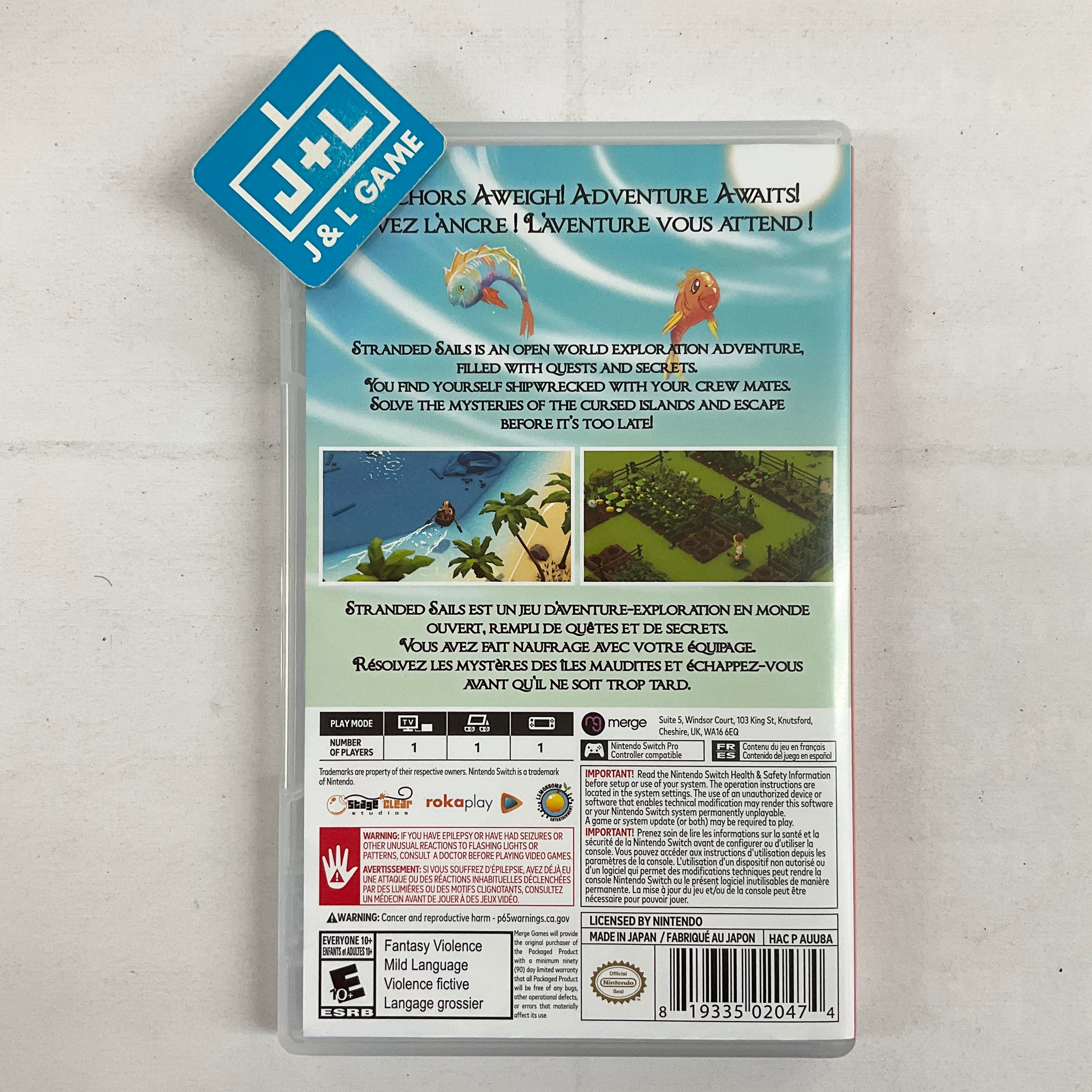 Stranded Sails - (NSW) Nintendo Switch [Pre-Owned] Video Games Merge Games   