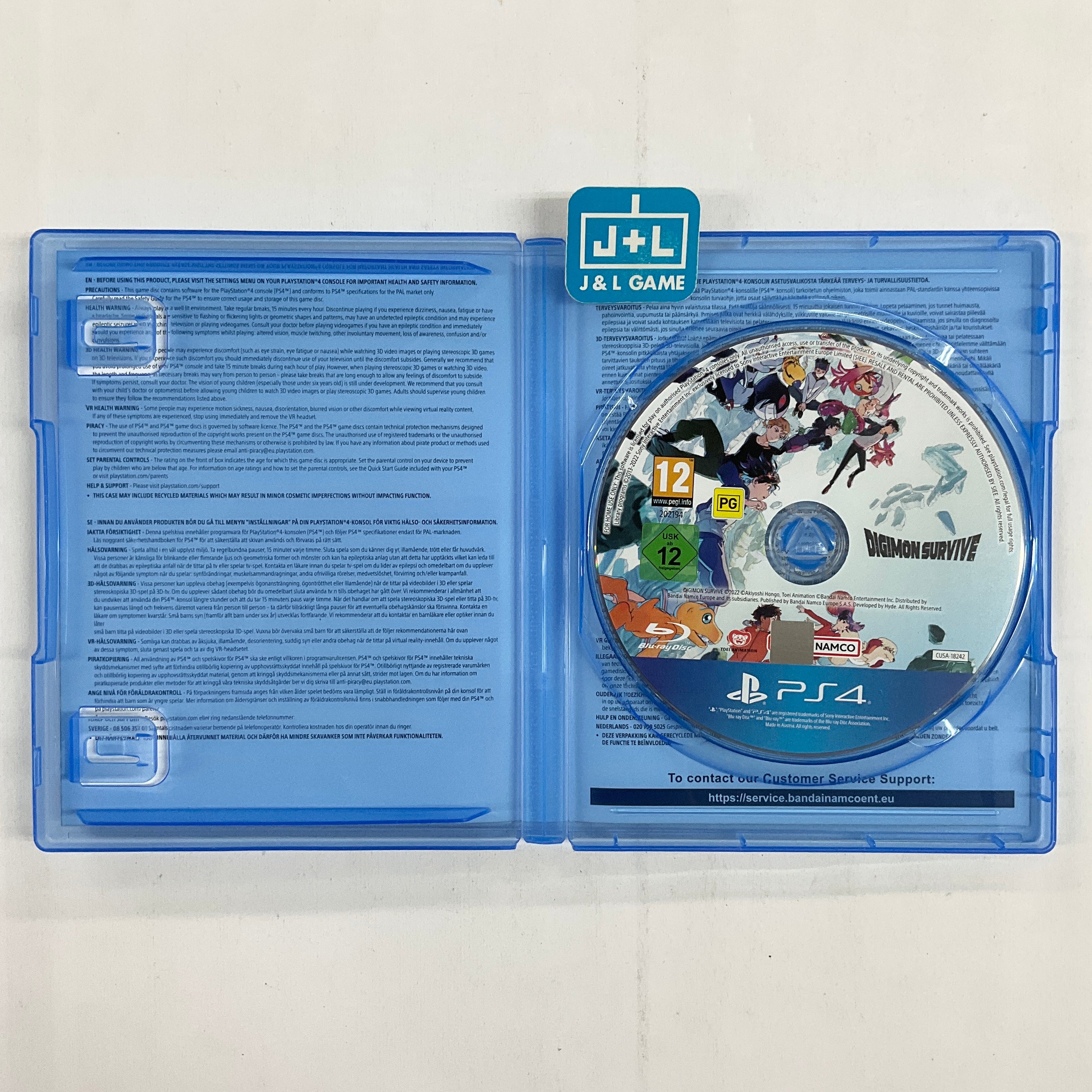 Digimon Survive - (PS4) PlayStation 4 [Pre-Owned] (European Import) Video Games BANDAI NAMCO Entertainment   