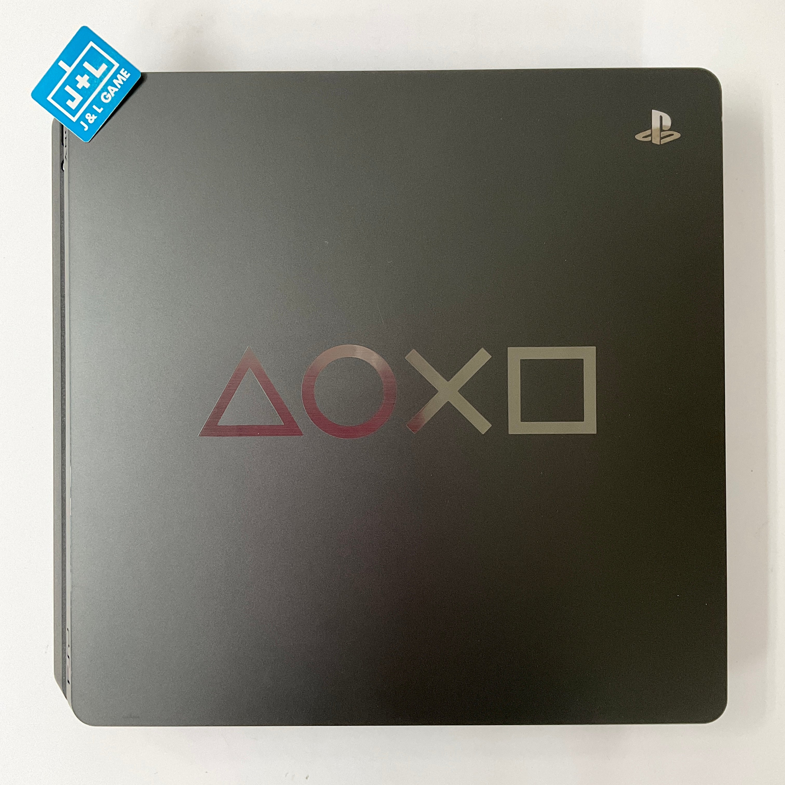 SONY PlayStation 4 Slim 1TB Limited Edition Console (Days of Play Bundle) (Steel Black) - (PS4) PlayStation 4 [Pre-Owned] Consoles PlayStation   