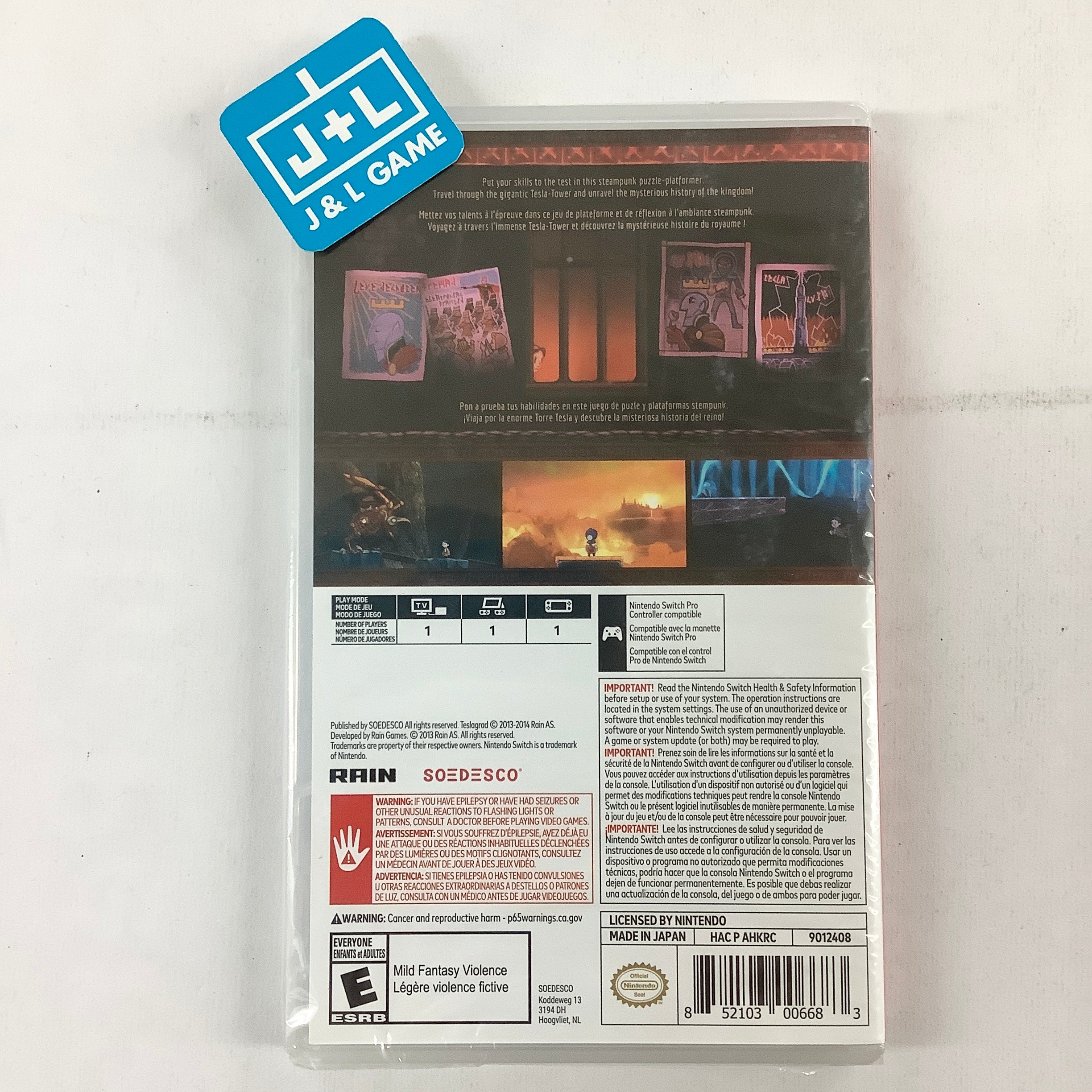 Teslagrad - (NSW) Nintendo Switch Video Games Soedesco   