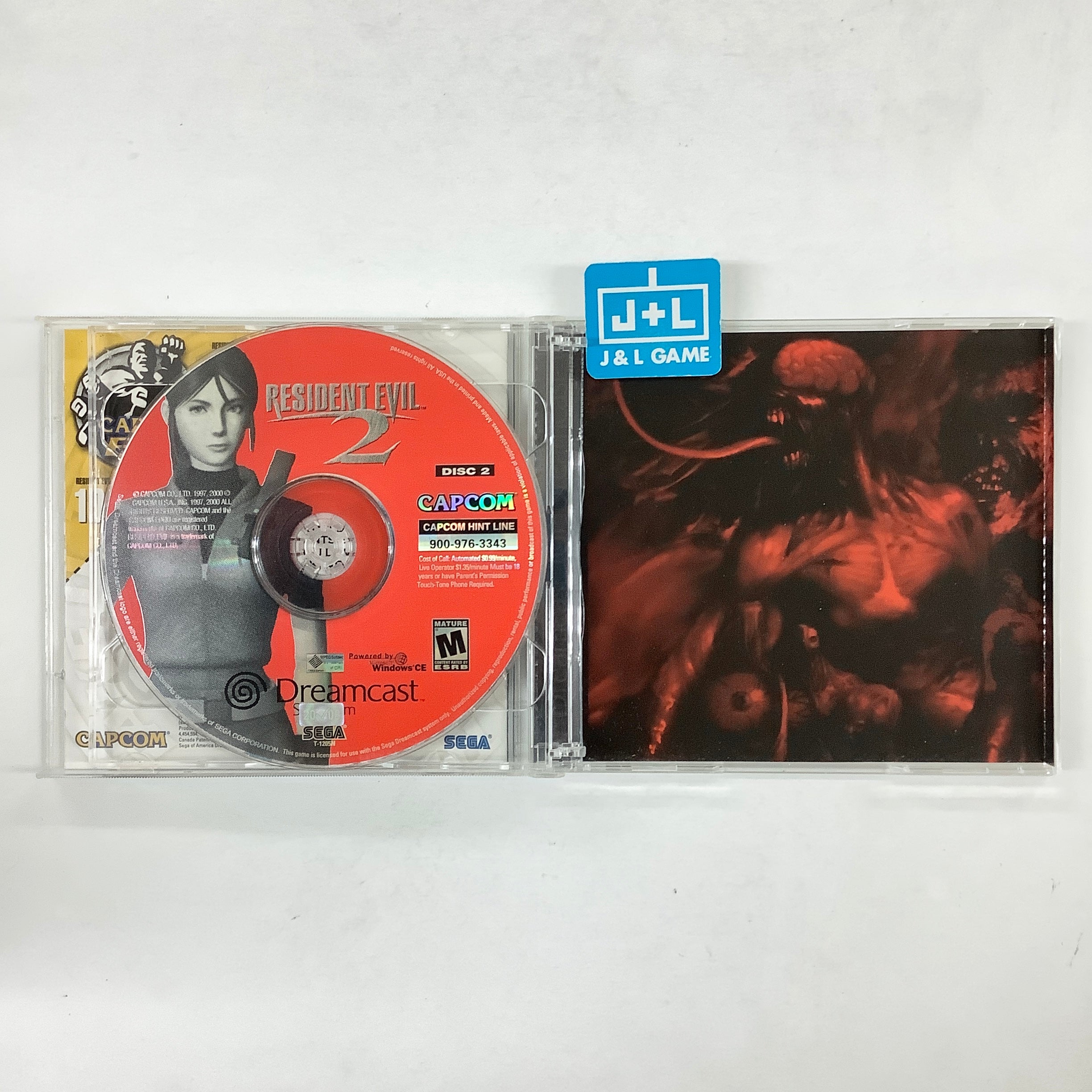 Resident Evil 2 - (DC) SEGA Dreamcast  [Pre-Owned] Video Games Capcom   