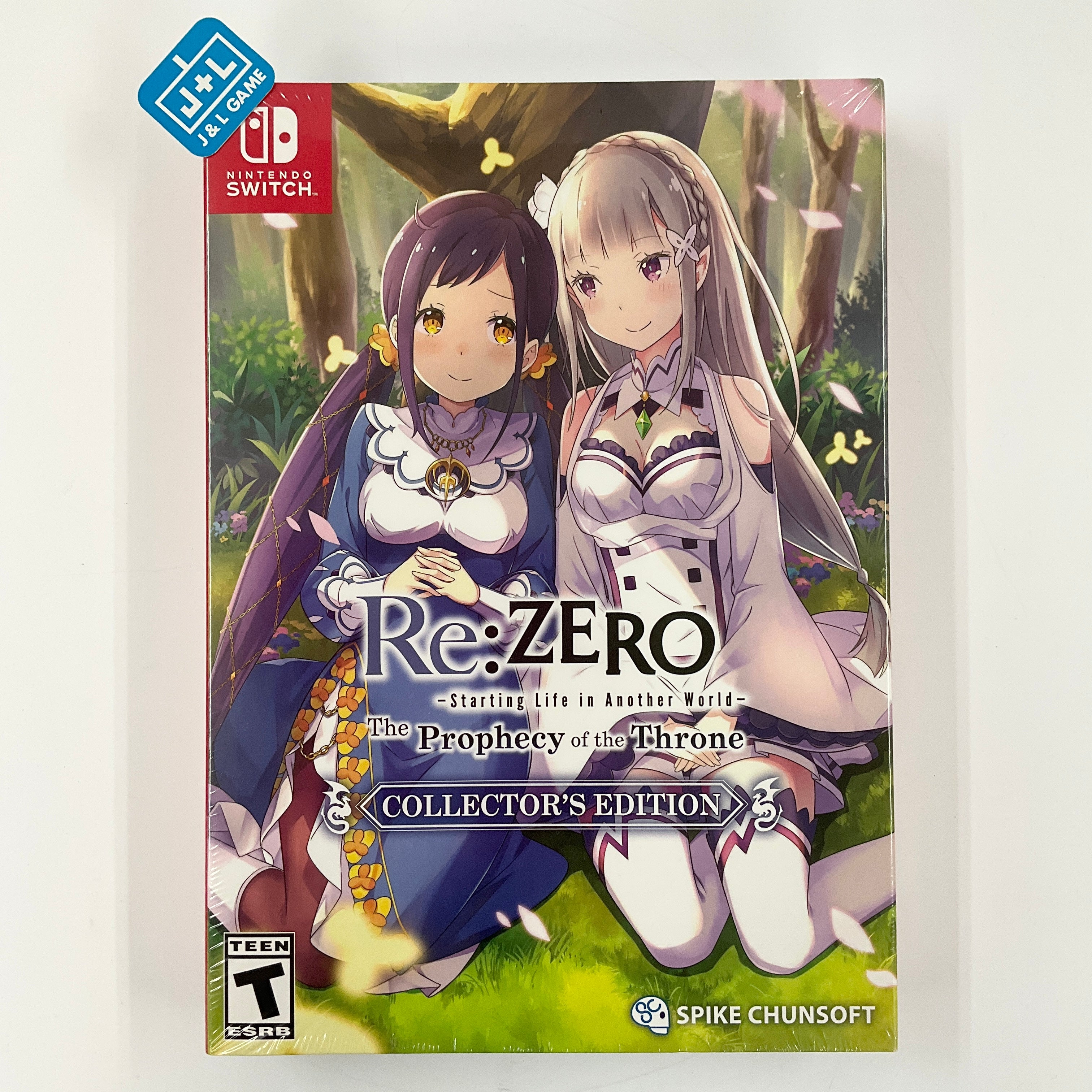 Re:ZERO - The Prophecy of the Throne Collector's Edition - (NSW) Nintendo Switch Video Games Spike Chunsoft   