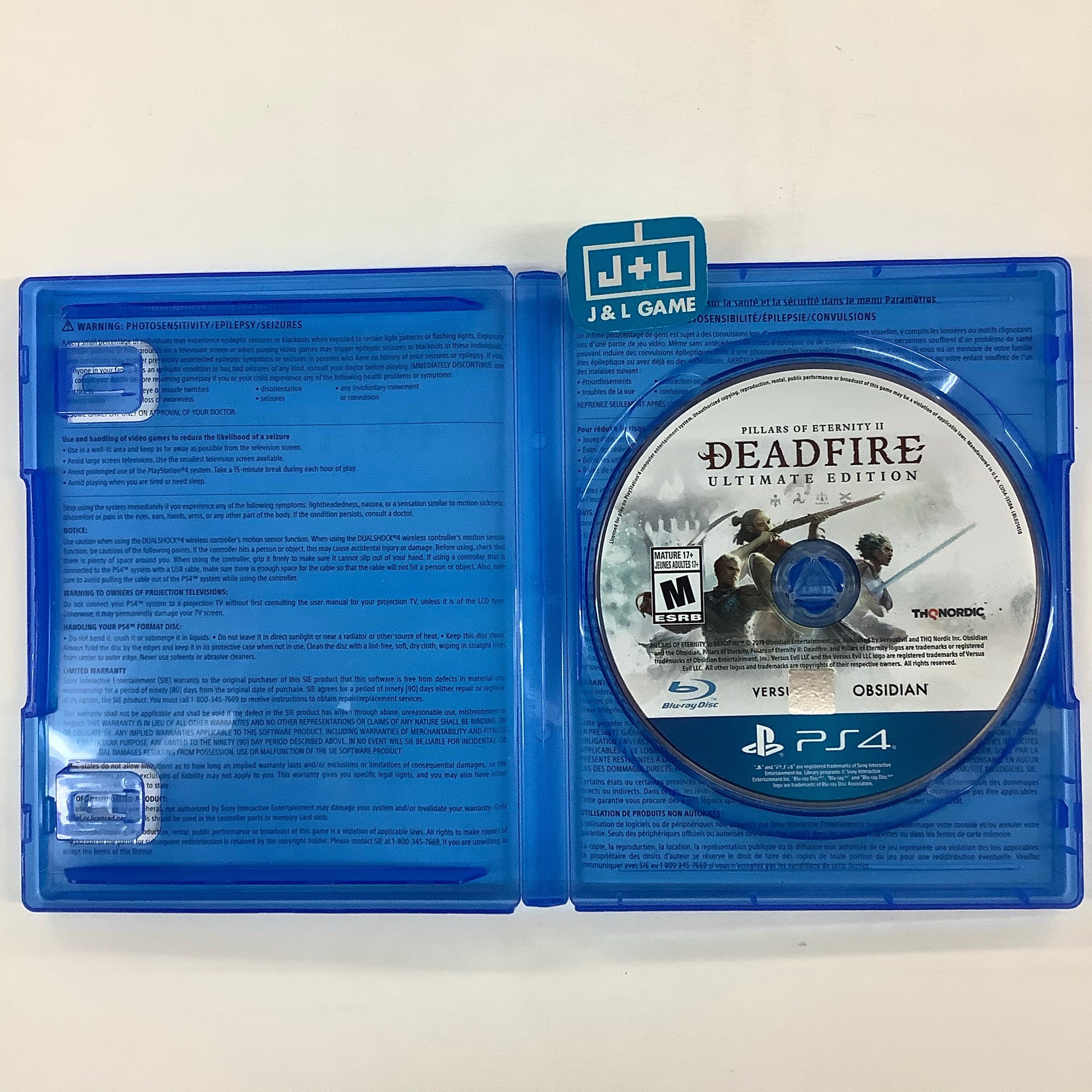 Pillars of Eternity II: Deadfire (Ultimate Edition) - (PS4) PlayStation 4 [Pre-Owned] Video Games THQ Nordic