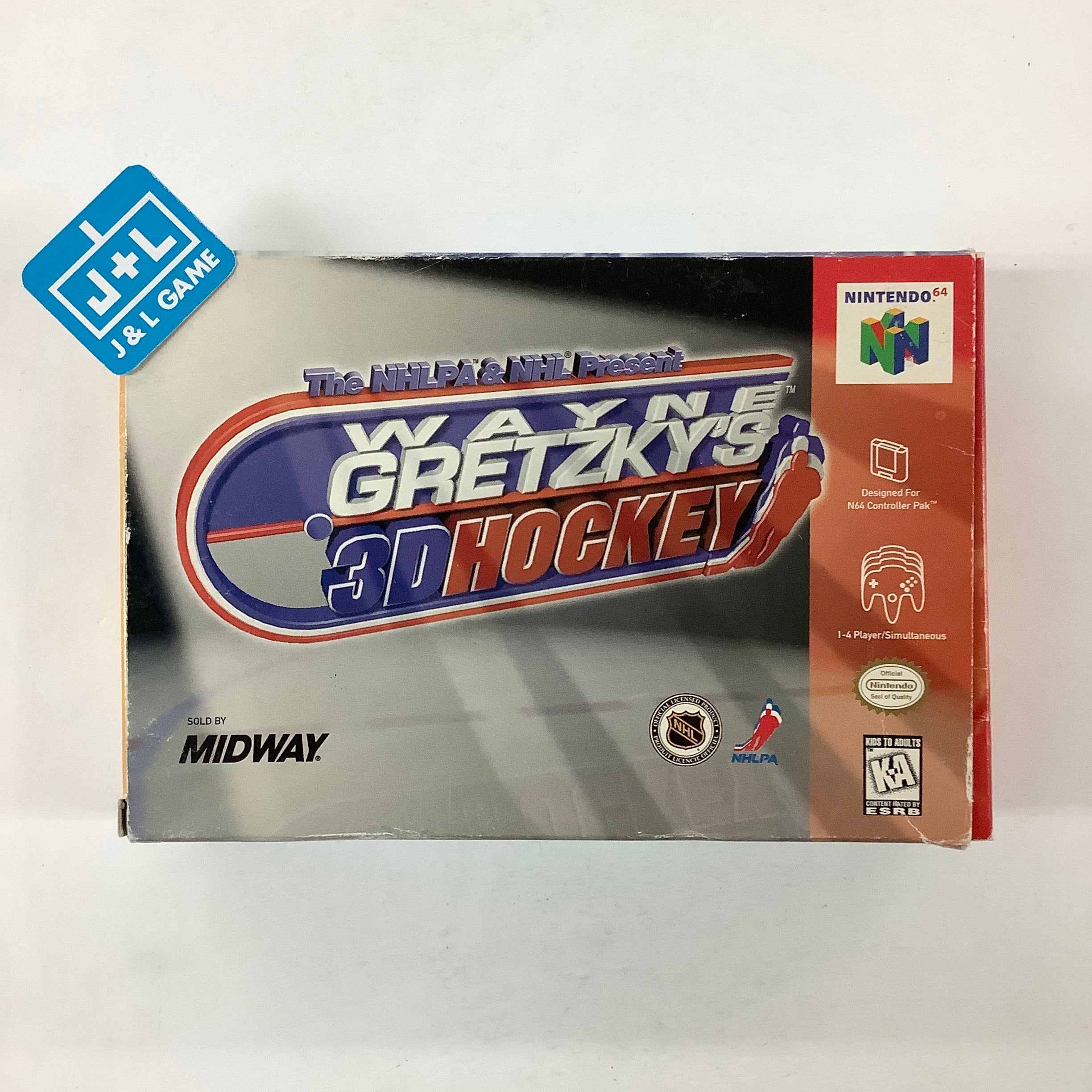 Wayne Gretzky's 3D Hockey - (N64) Nintendo 64 [Pre-Owned] Video Games Midway   