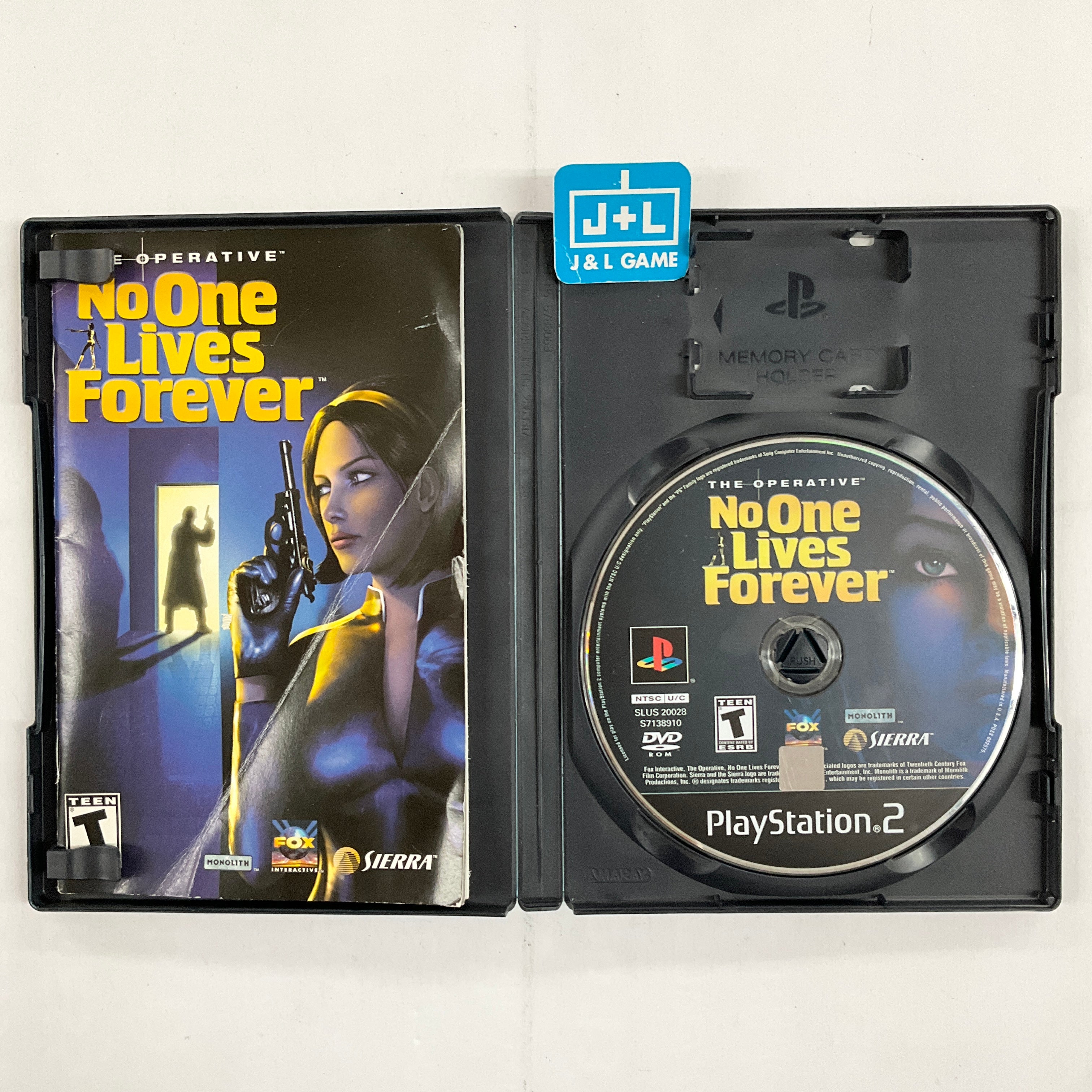 The Operative: No One Lives Forever - (PS2) PlayStation 2 [Pre-Owned] Video Games Sierra Entertainment   