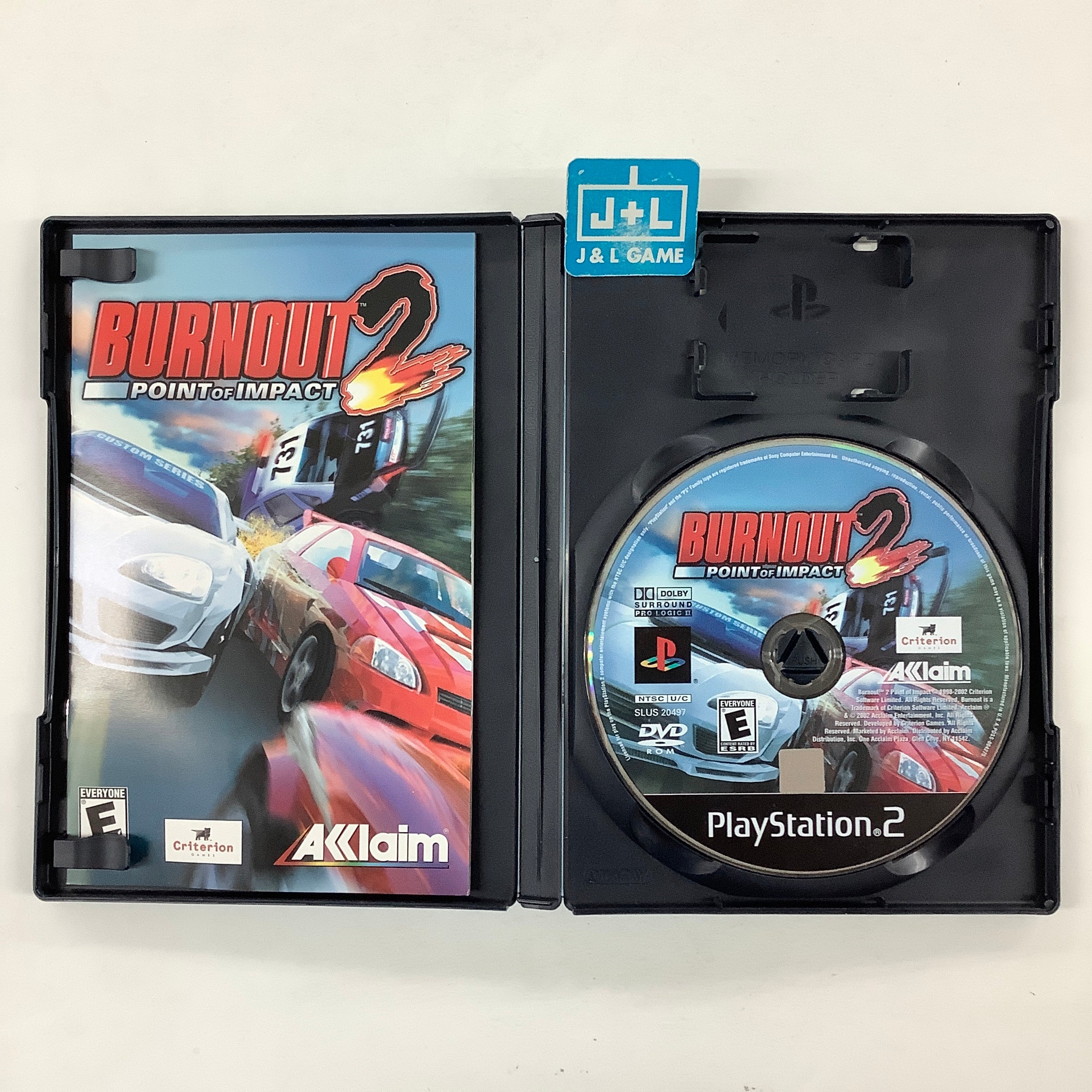 Burnout 2: Point of Impact - (PS2) PlayStation 2 [Pre-Owned