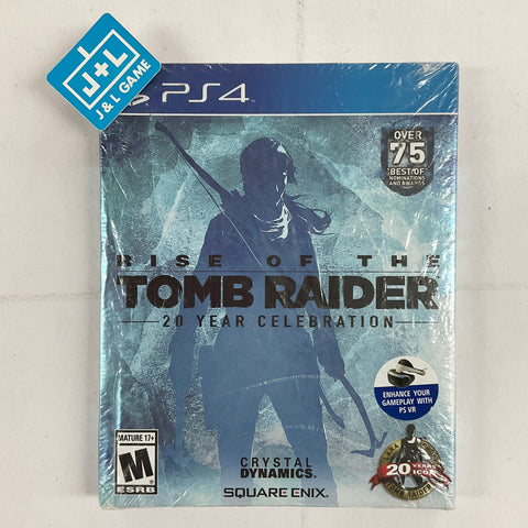 Rise Of Tomb Raider - 20 Year Celebration Edition - (PS4) PlayStation 4 Video Games Square Enix   