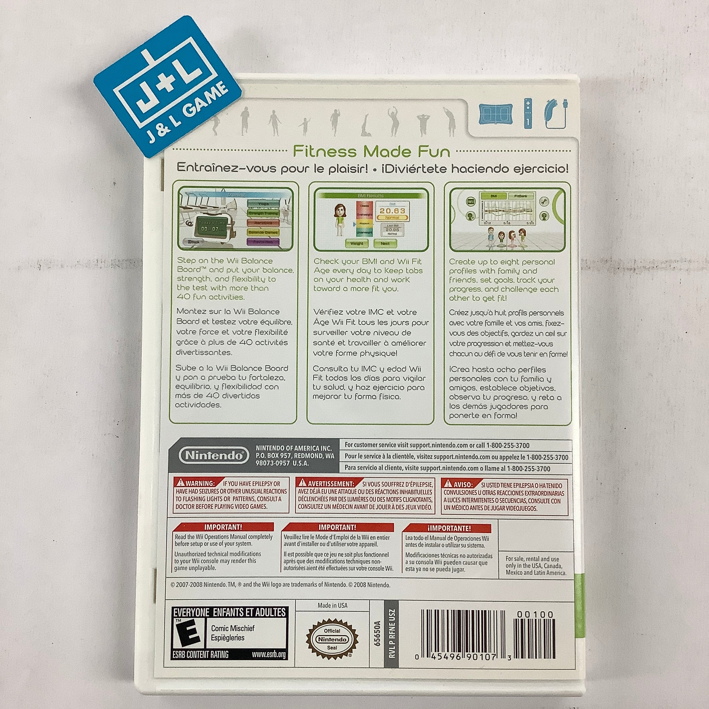 Wii Fit - Nintendo Wii [Pre-Owned] Video Games Nintendo   