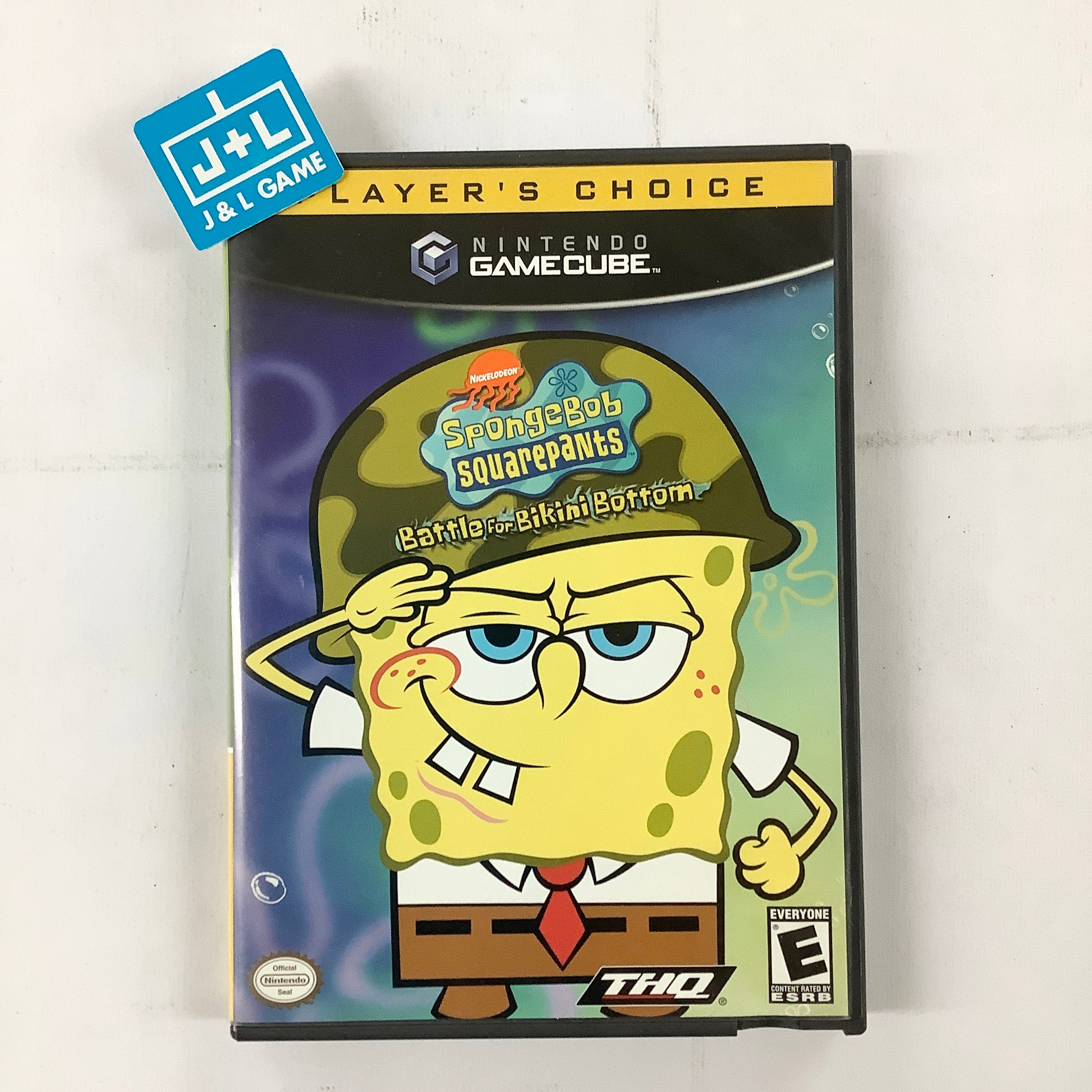 SpongeBob SquarePants: Battle for Bikini Bottom (Player's Choice) - (GC) GameCube [Pre-Owned] Video Games THQ   