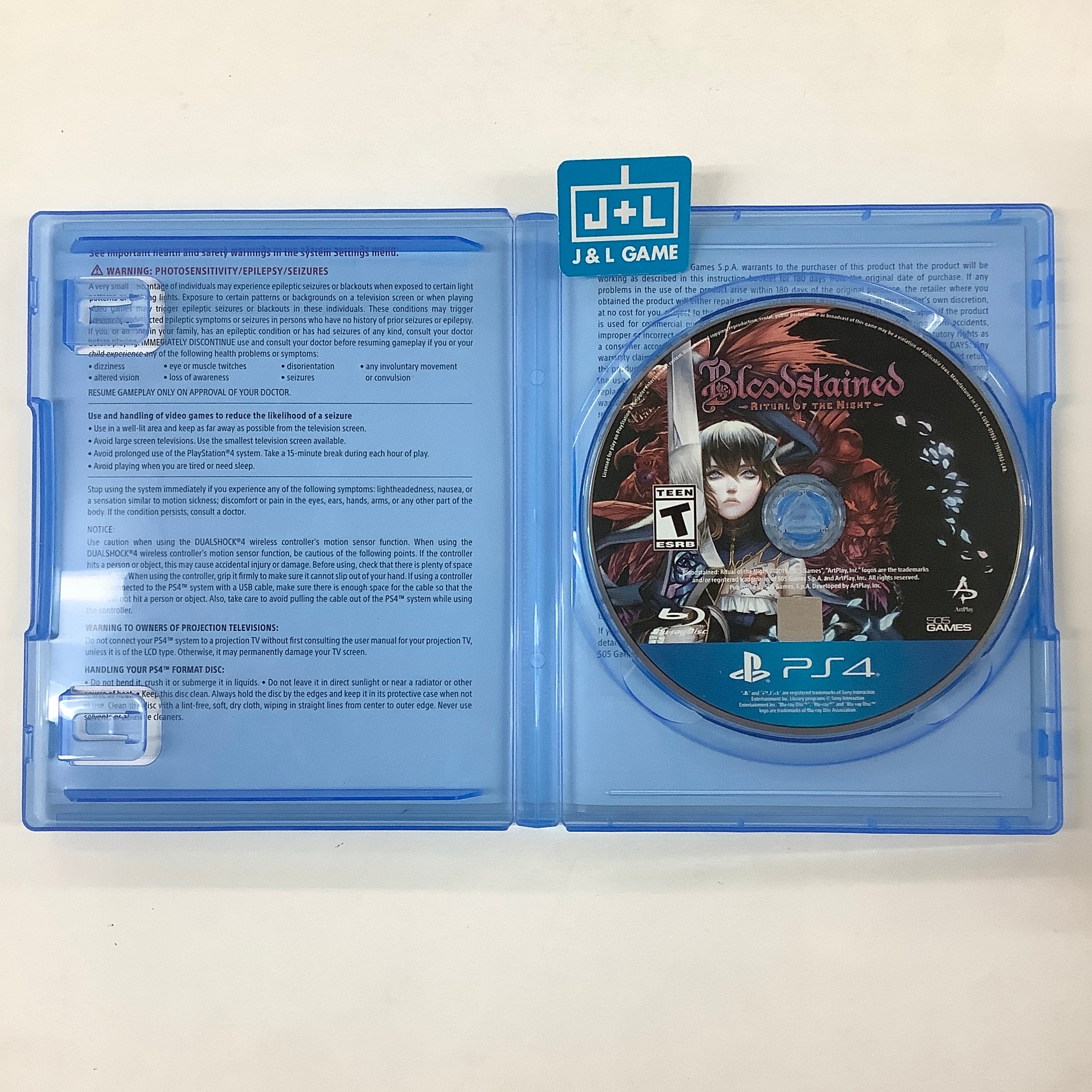 Bloodstained: Ritual of the Night - (PS4) PlayStation 4 [Pre-Owned] Video Games 505 Games   