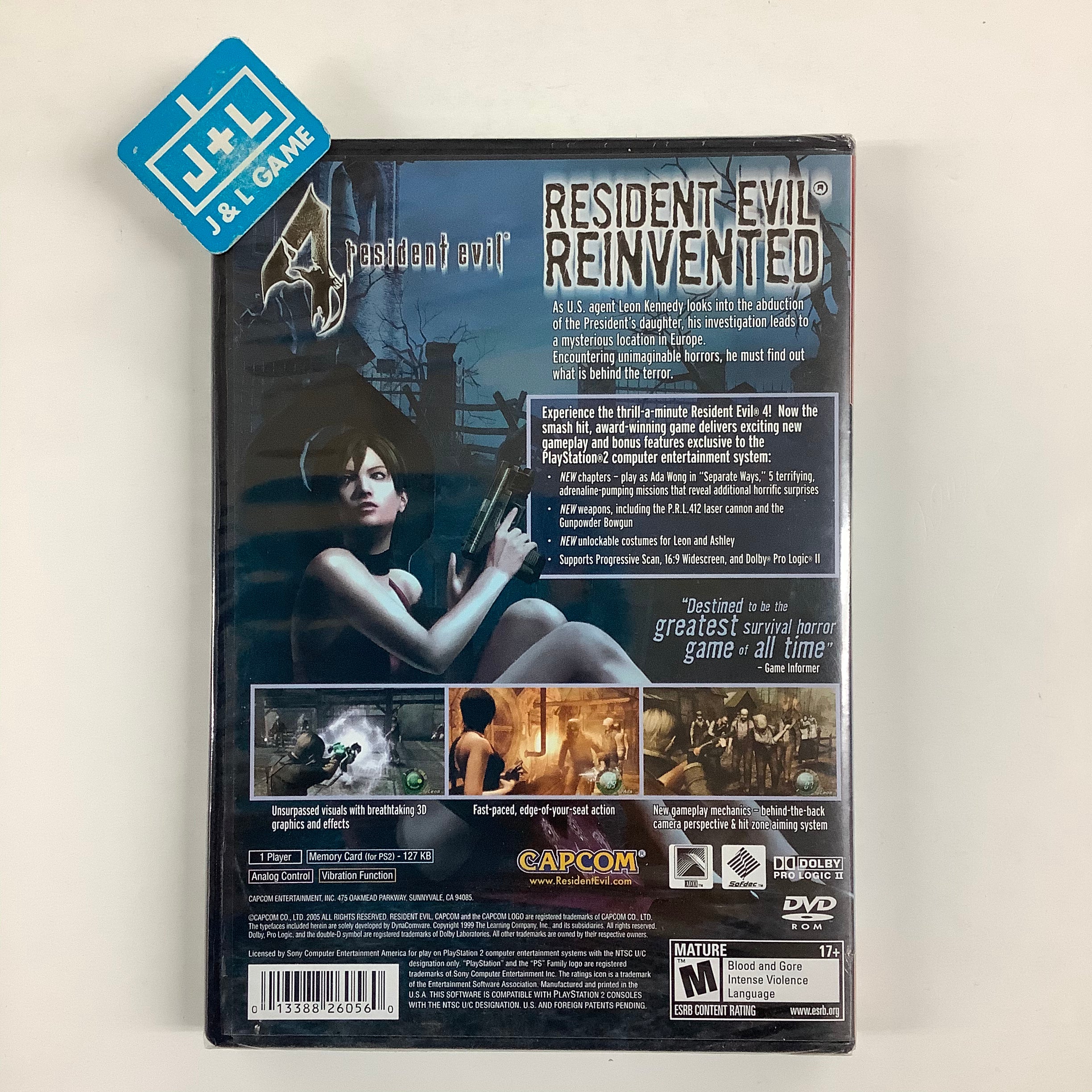 Resident Evil 4 (Greatest Hits) - (PS2) PlayStation 2 Video Games Capcom   