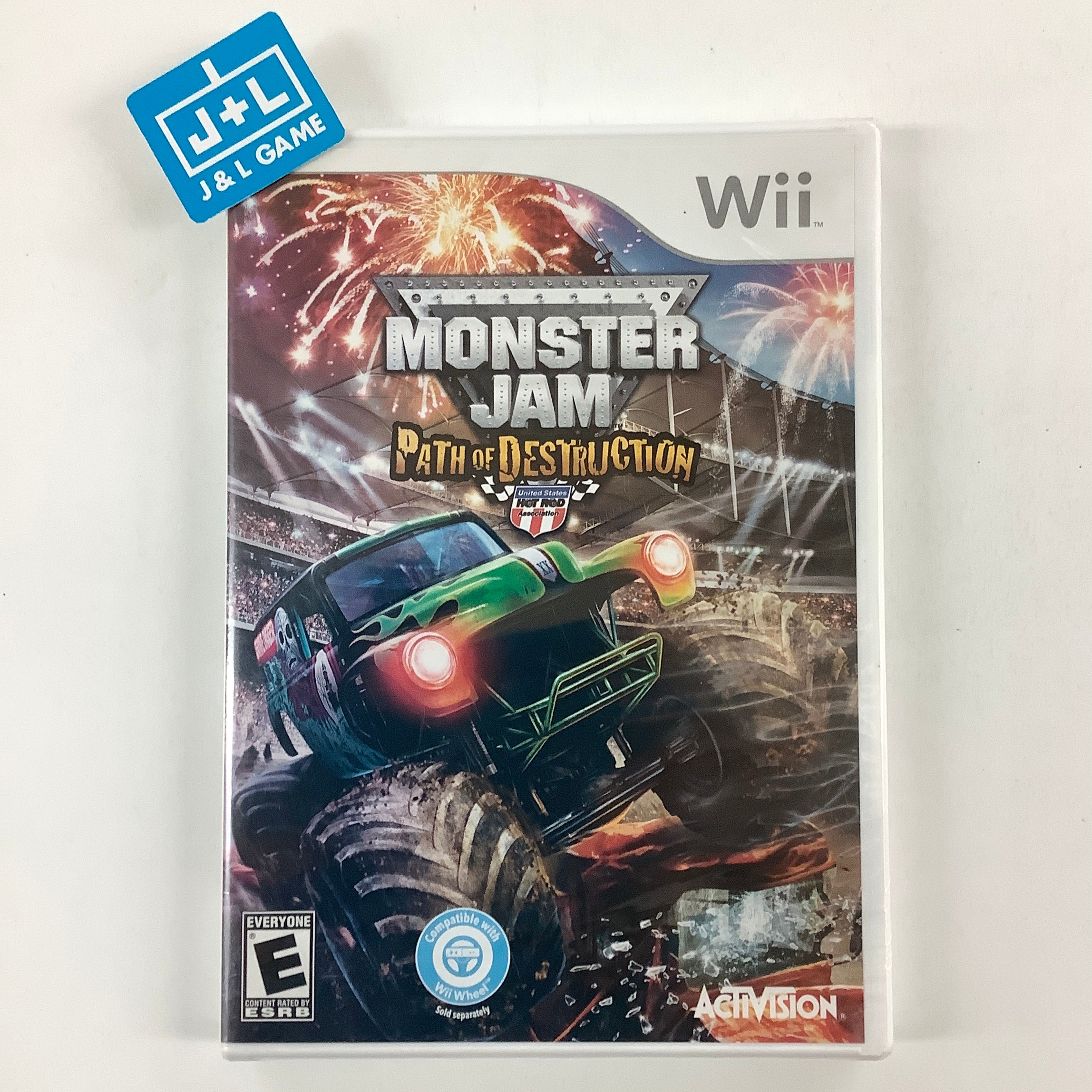 Monster Jam: Path of Destruction - Nintendo Wii Video Games Activision   