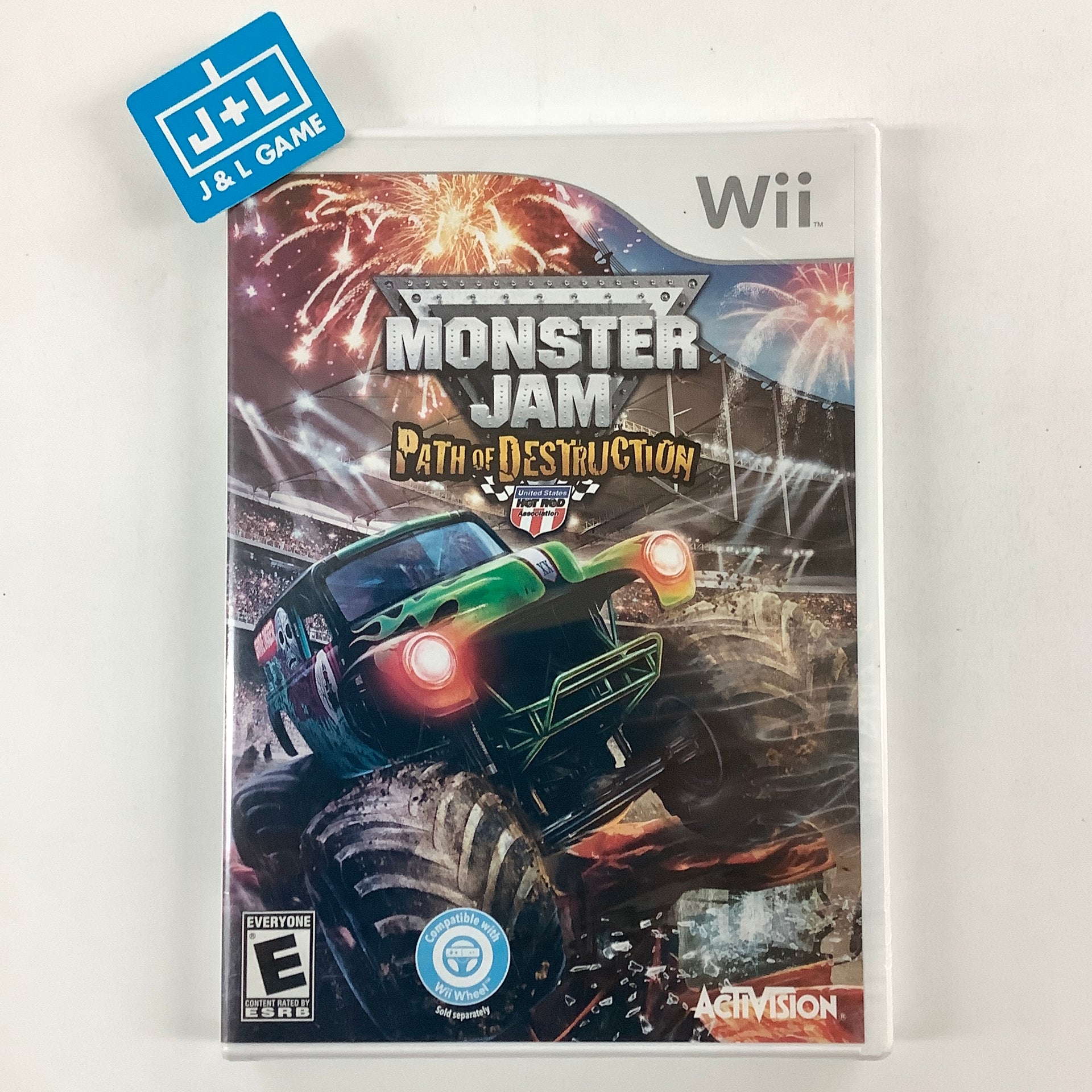 monsters of destruction Monster Jam: Path of Destruction - Nintendo Wii