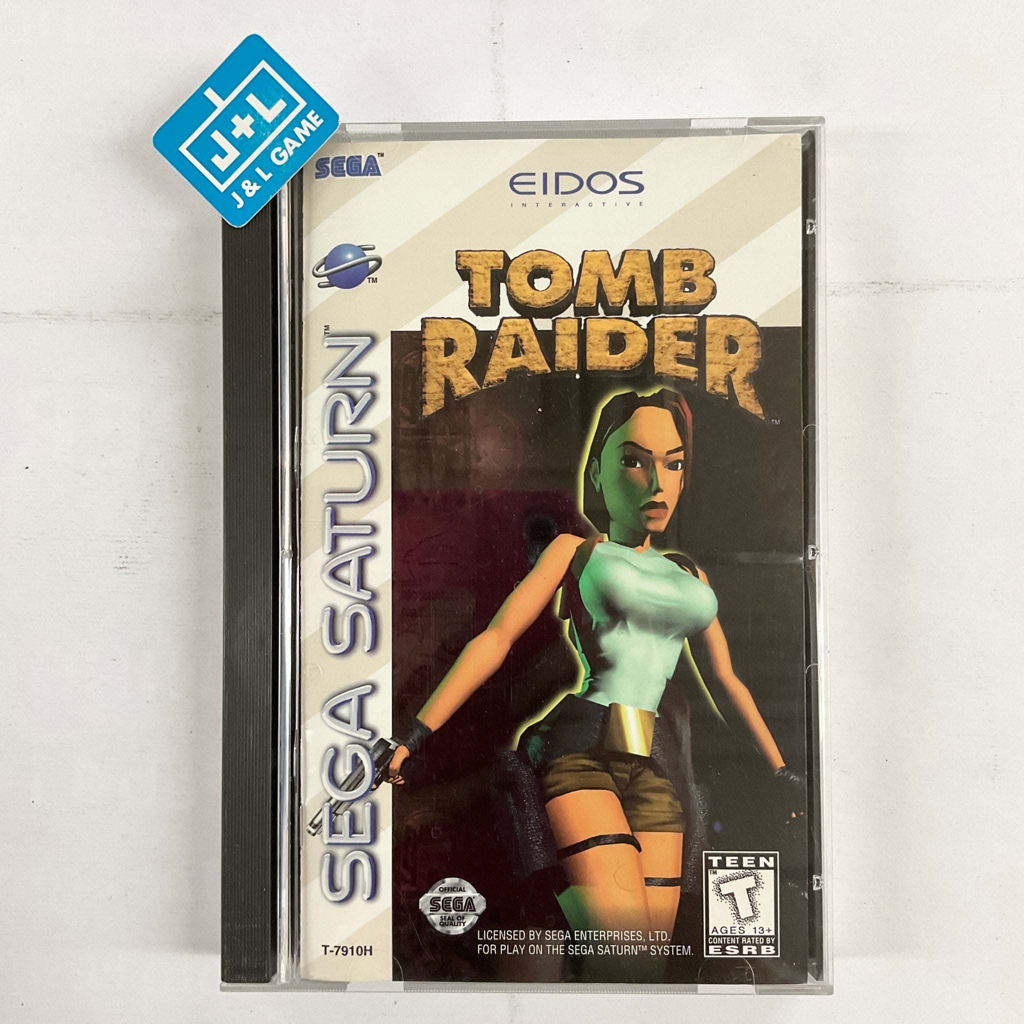 Tomb Raider - (SS) SEGA Saturn [Pre-Owned] Video Games Eidos Interactive   