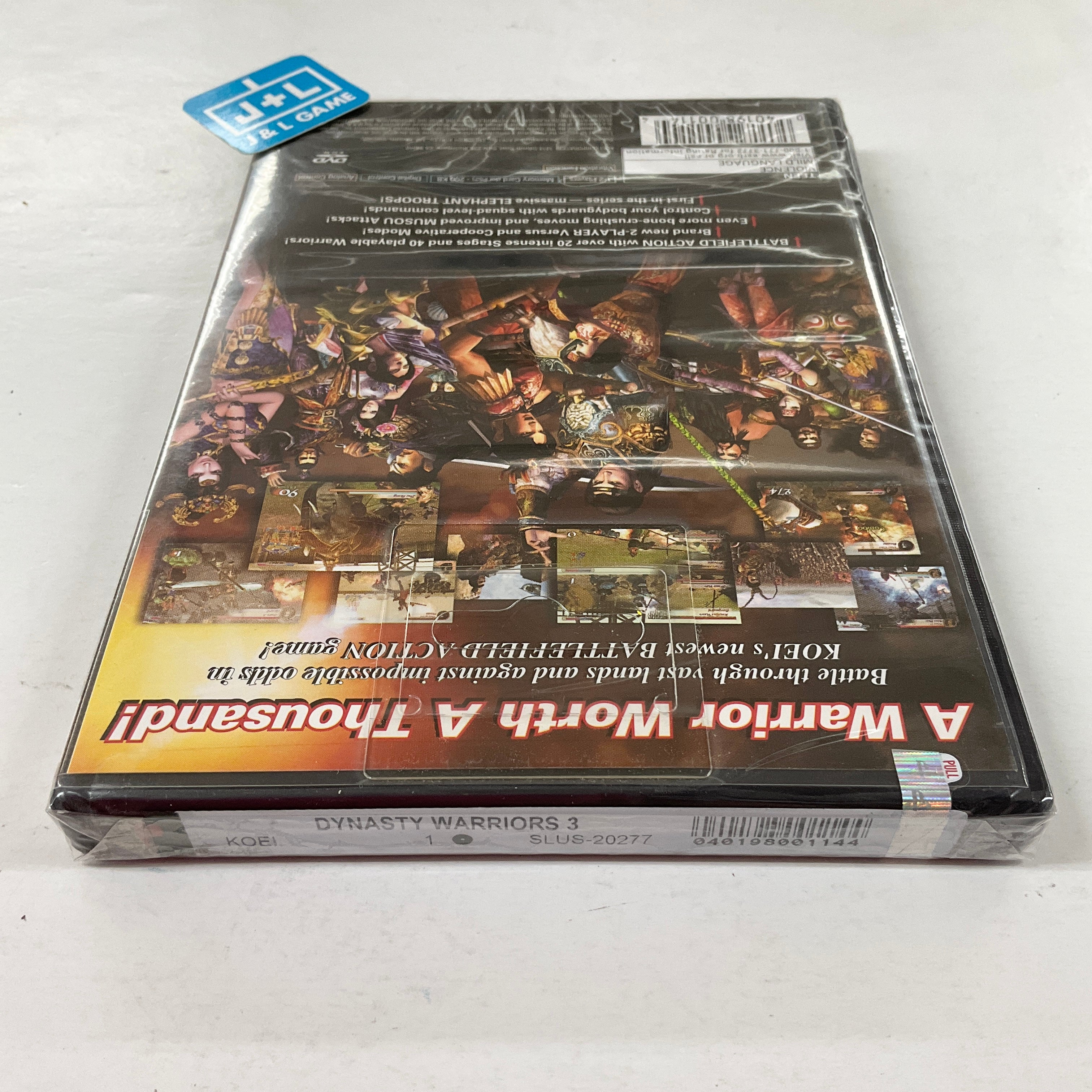 Dynasty Warriors 3 - (PS2) PlayStation 2 Video Games Koei   