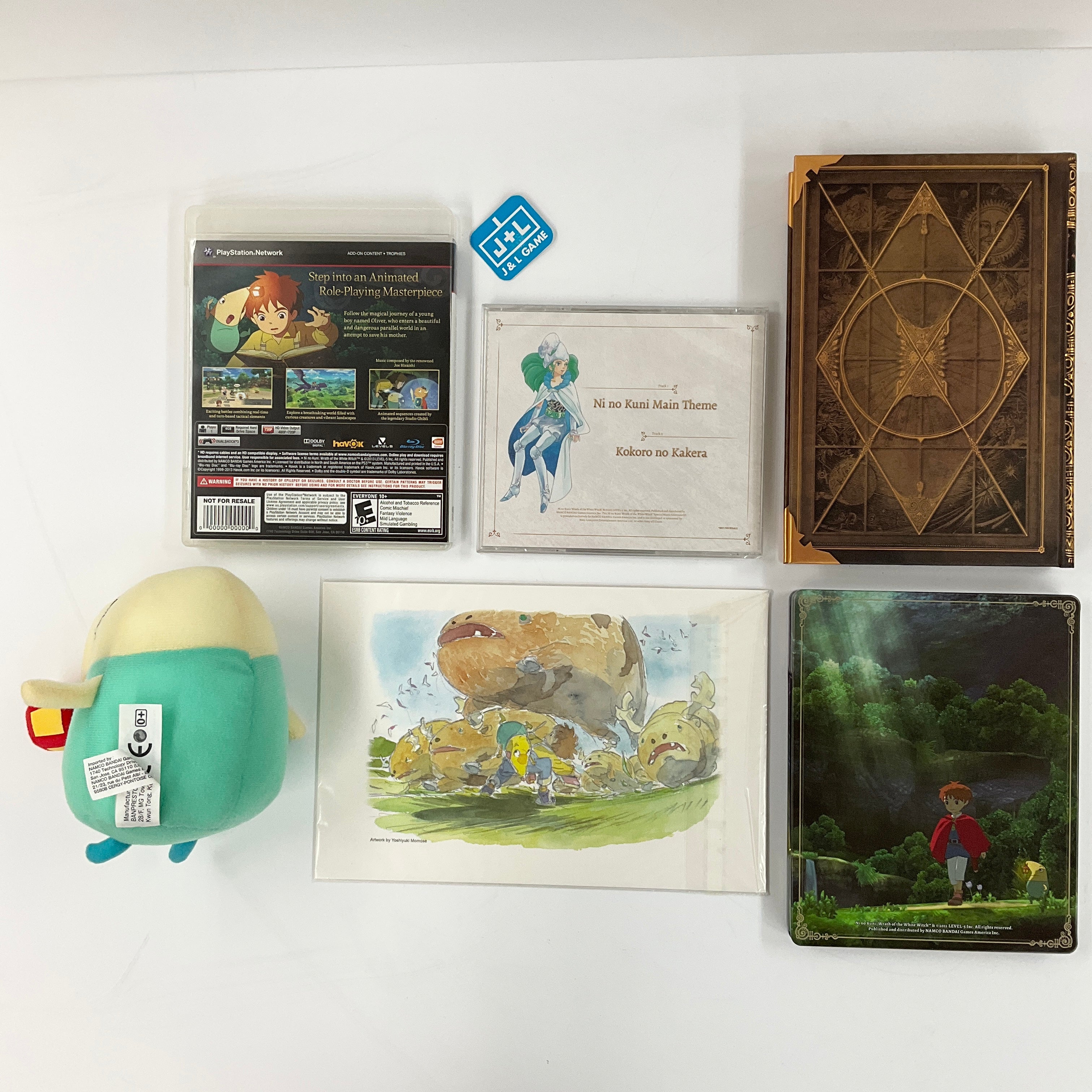 Ni No Kuni: Wrath of the White Witch Wizard's Edition - (PS3) Playstation 3 [Pre-Owned] Video Games NAMCO   