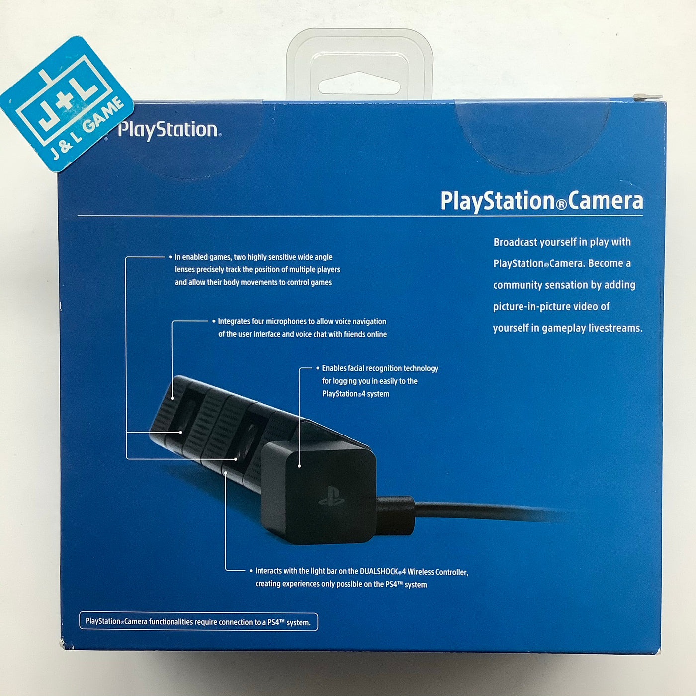 PlayStation®Camera  PlayStation®4 User's Guide