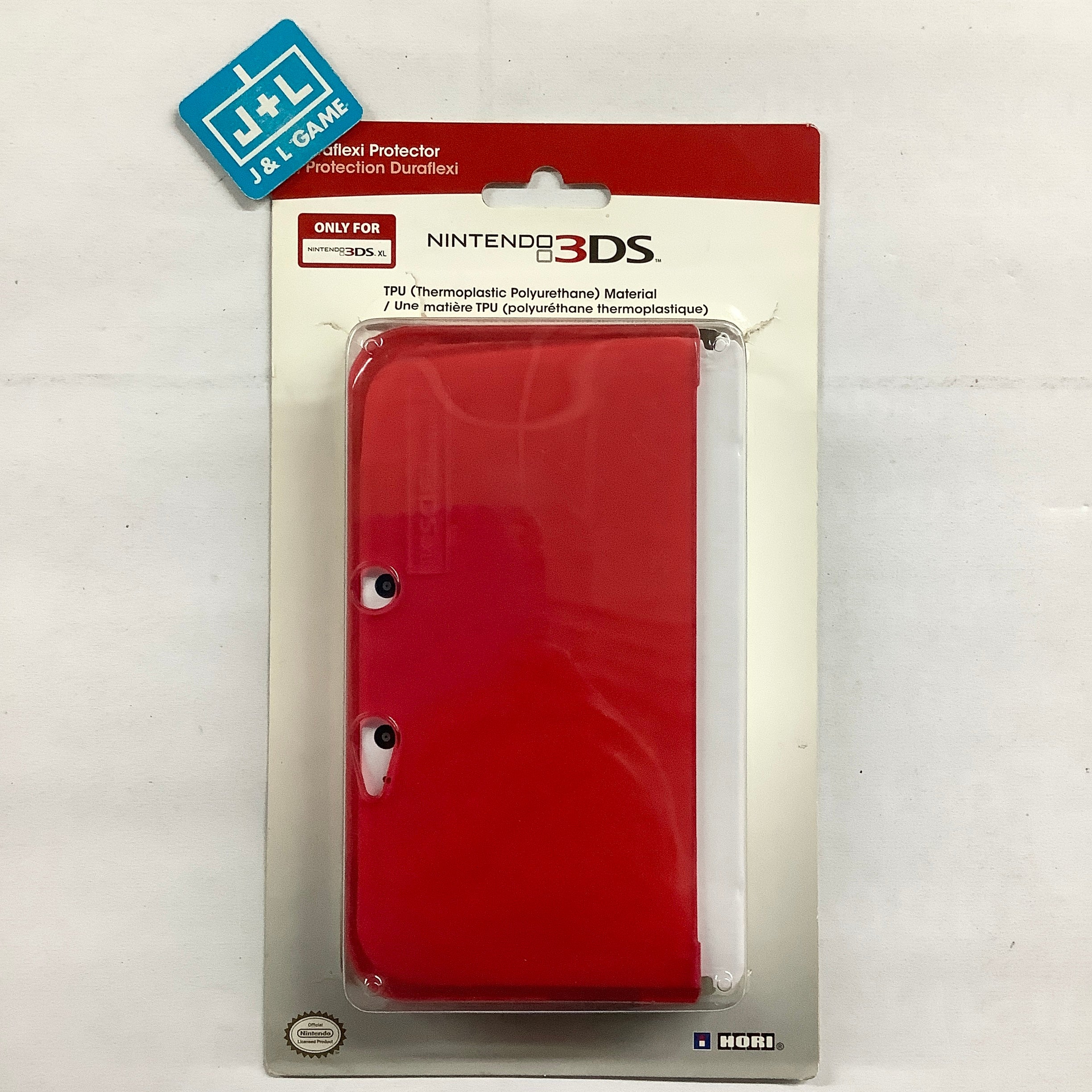 HORI Nintendo 3DS XL Duraflexi Protector (Red) - (3DS) Nintendo 3DS [Pre-Owned] ACCESSORIES HORI   