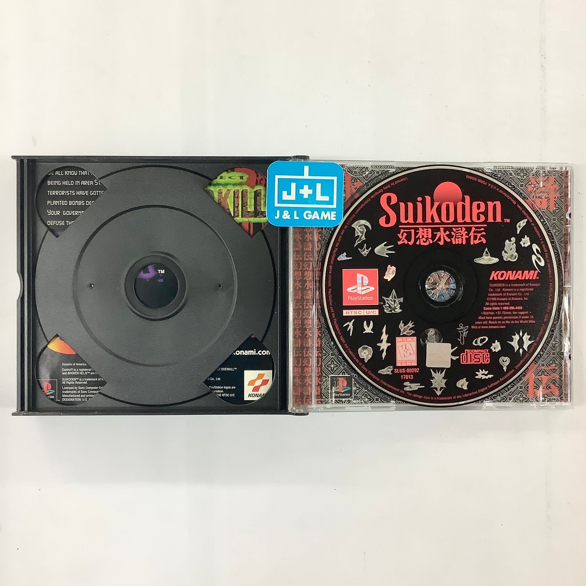 Suikoden - (PS1) PlayStation 1 [Pre-Owned] Video Games Konami   