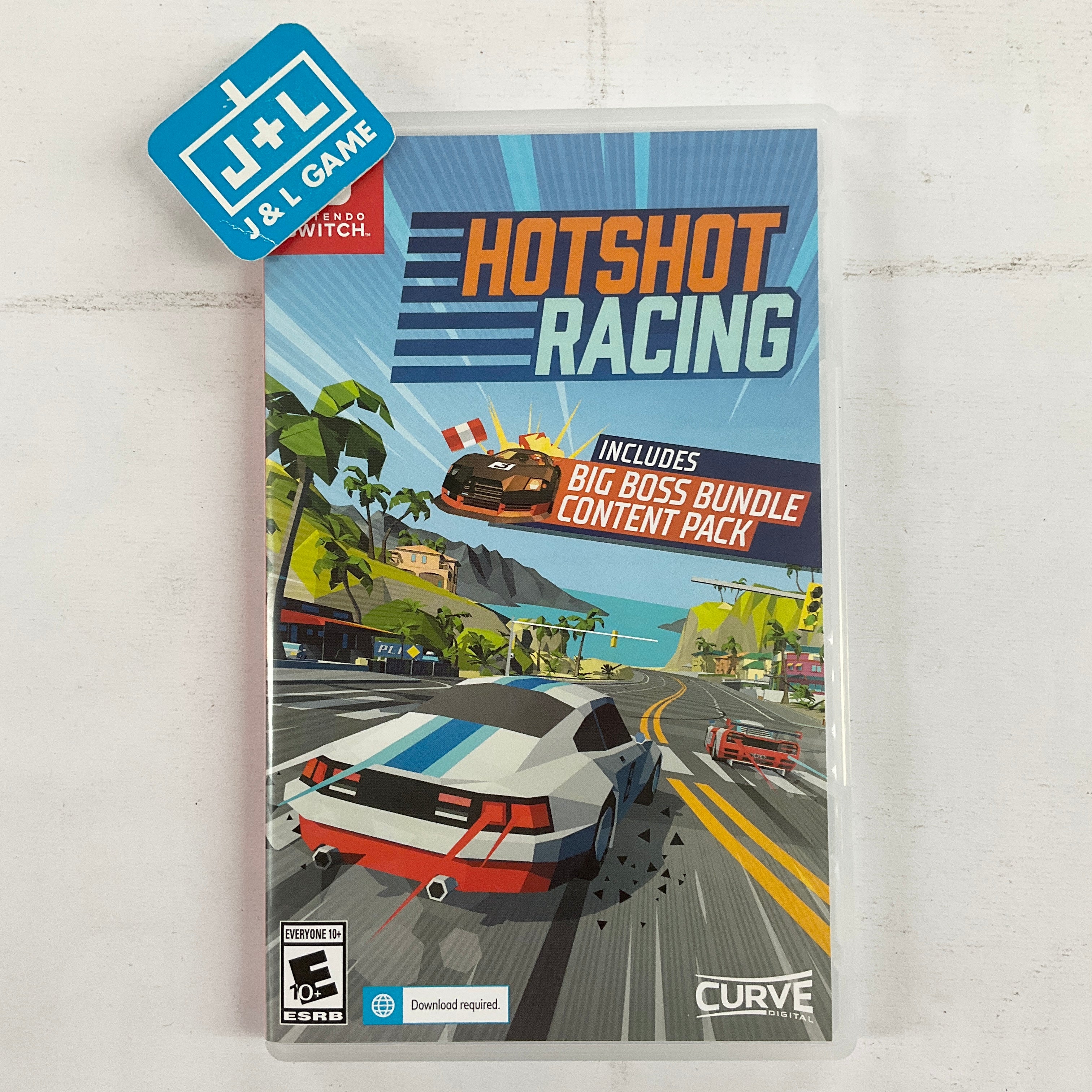 Hotshot Racing - (NSW) Nintendo Switch [Pre-Owned] Video Games Curve Digital   
