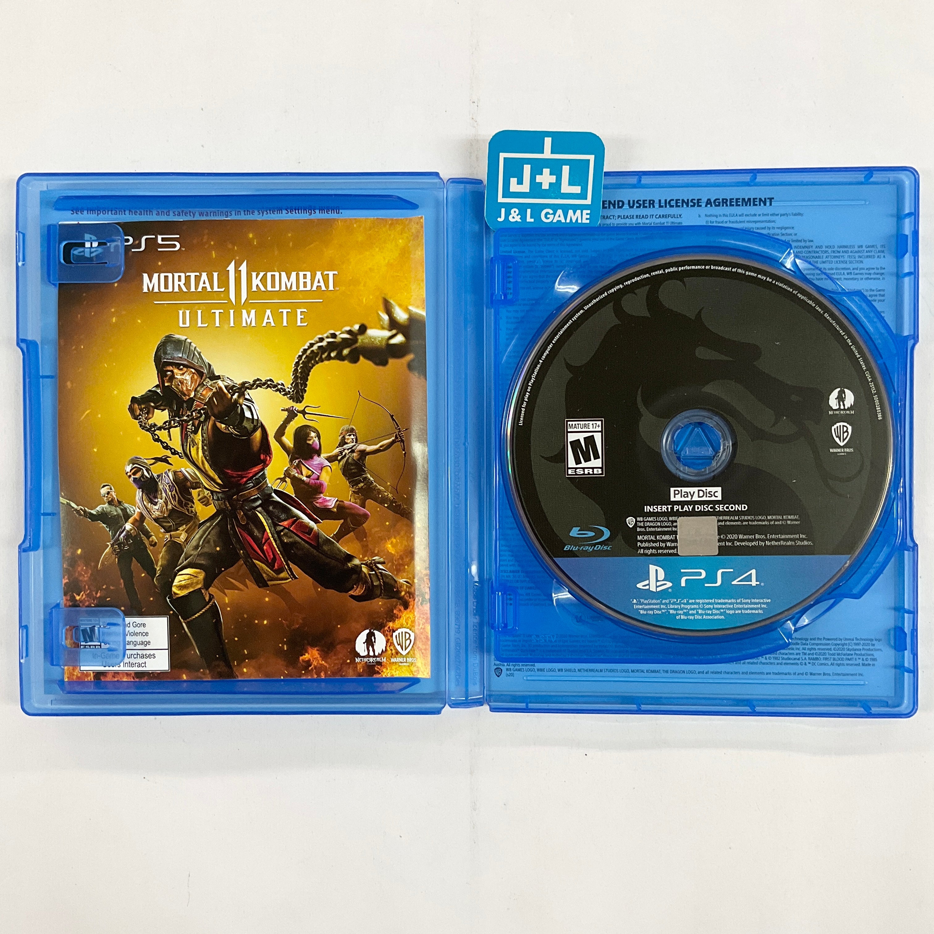 Mortal Kombat 11 Ultimate - (PS4) PlayStation 4 [Pre-Owned] Video Games WB Games   