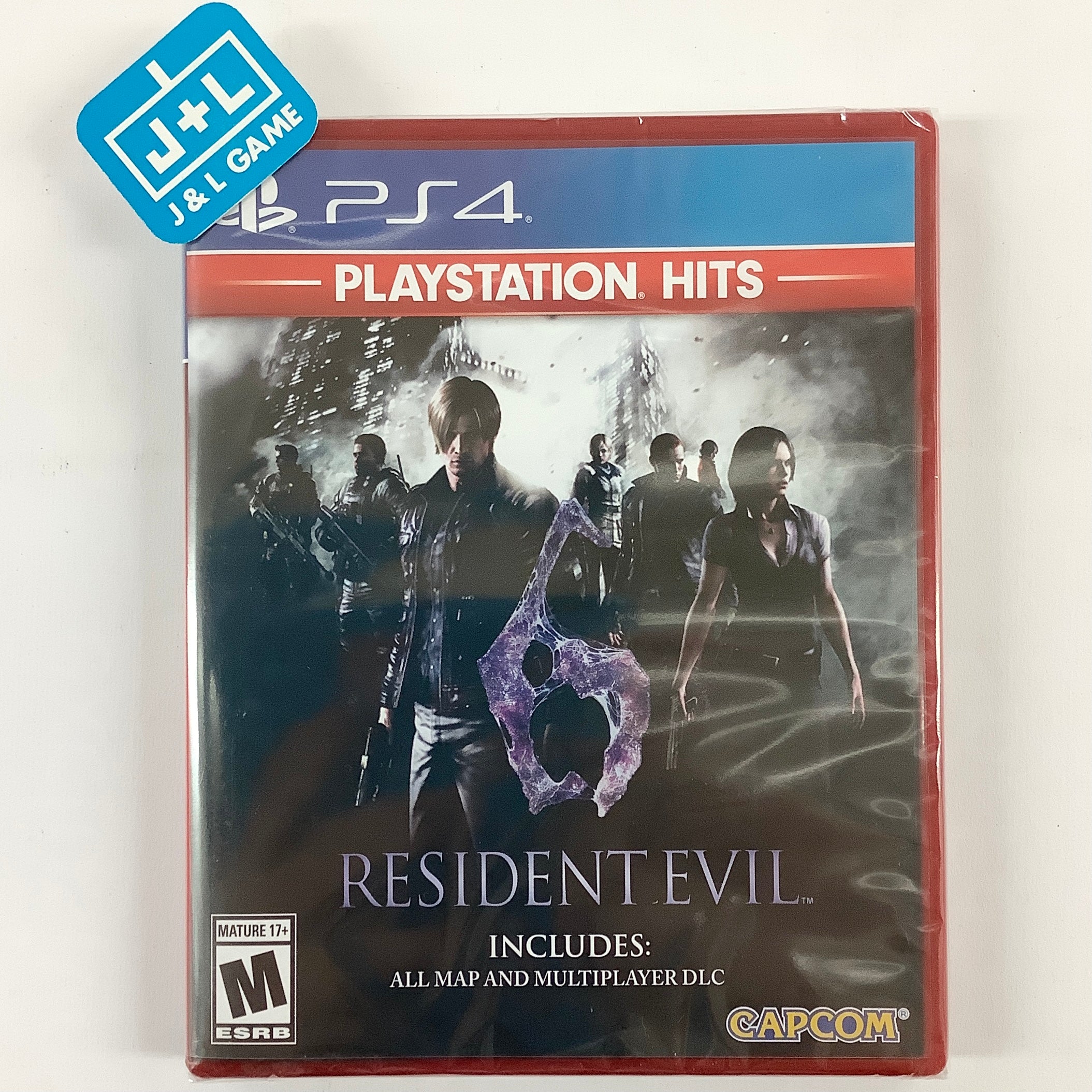 Resident Evil 6 (PlayStation Hits) - (PS4) PlayStation 4 Video Games Capcom   