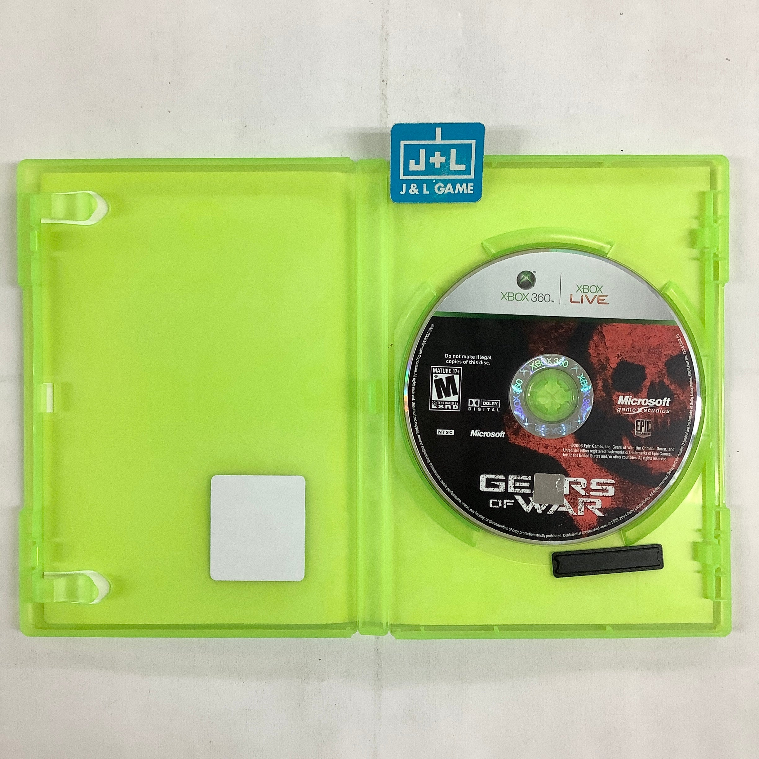 Gears of War - Xbox 360 [Pre-Owned] Video Games Microsoft Game Studios   