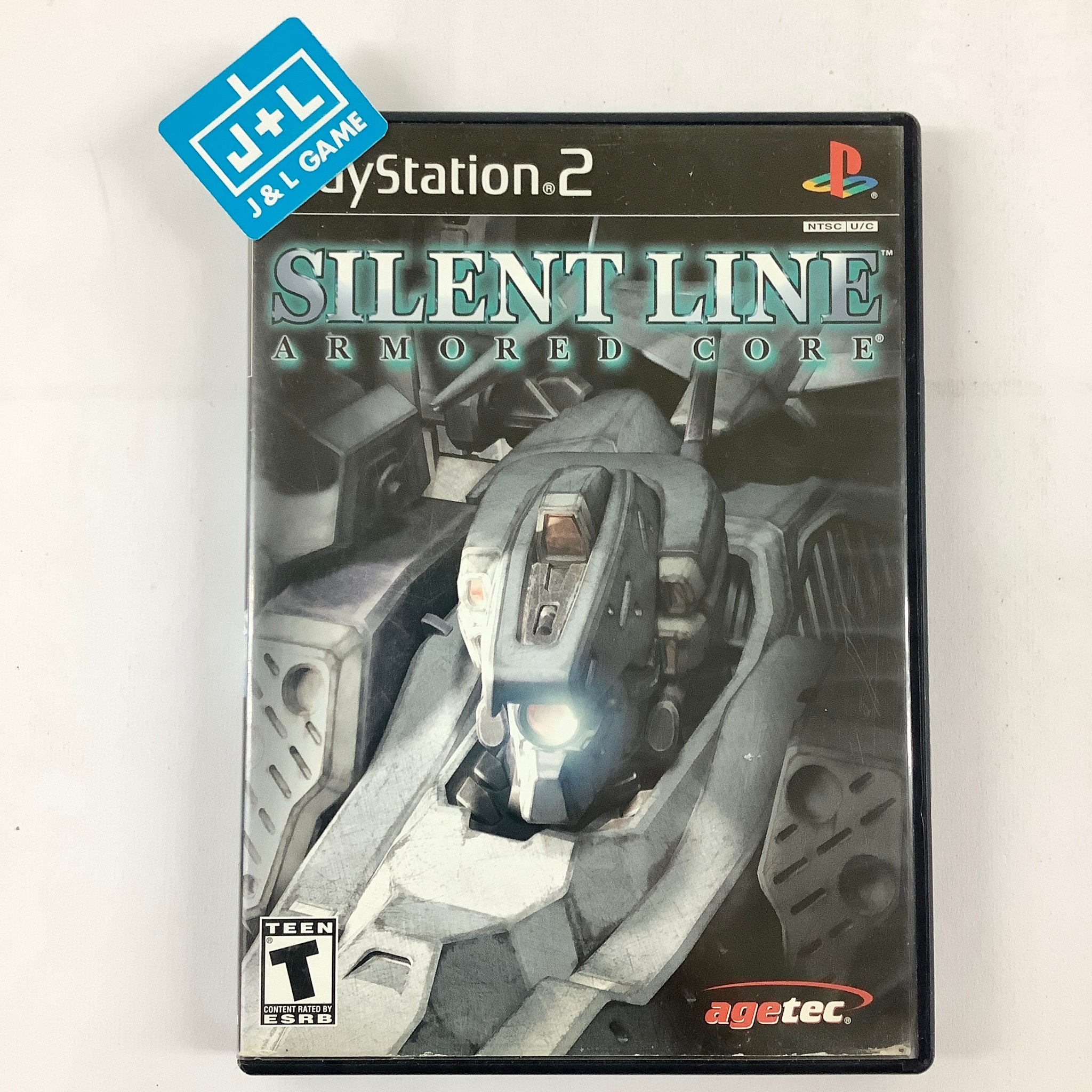 Silent Line: Armored Core - (PS2) PlayStation 2 [Pre-Owned] Video Games From Software   