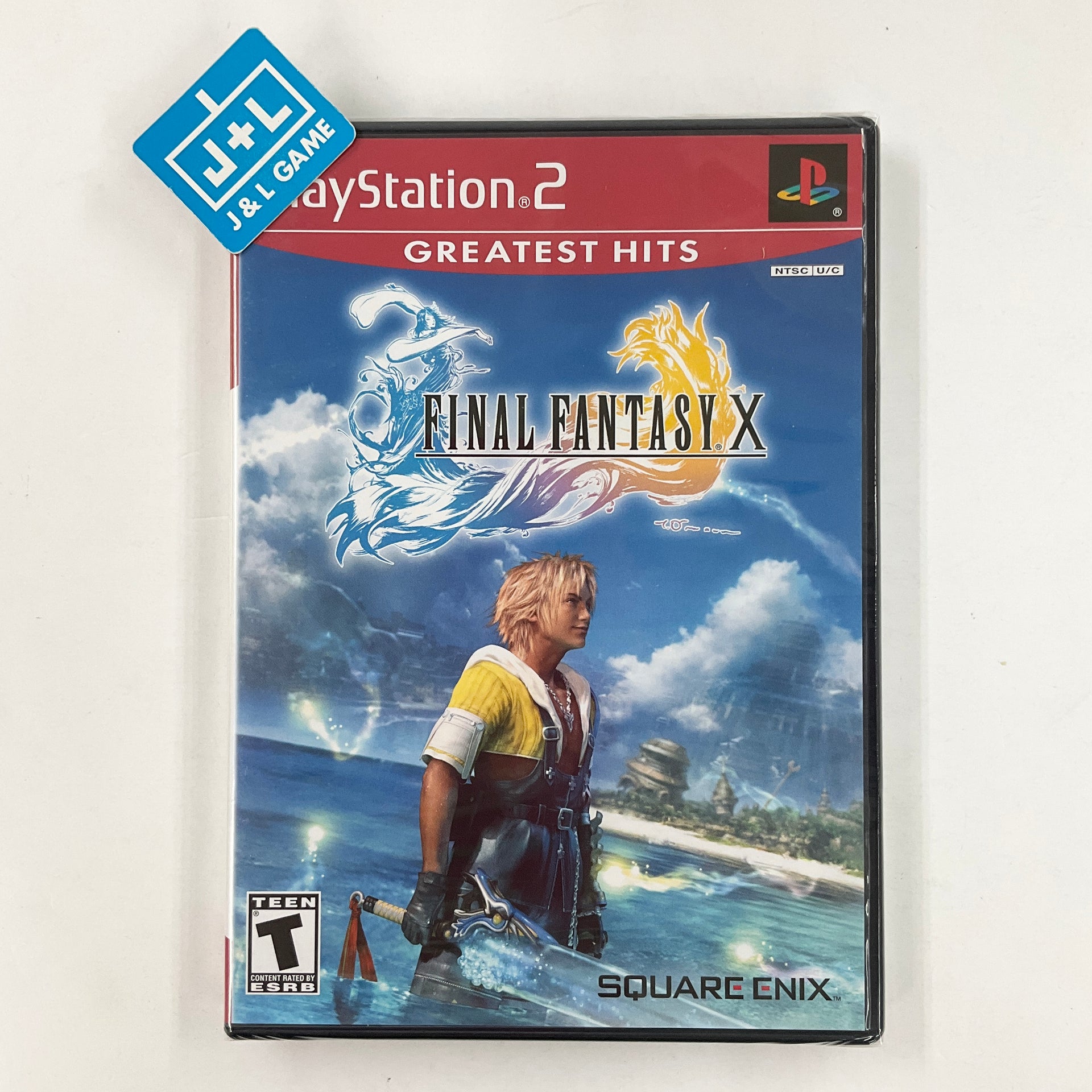 Jeu Final Fantasy X Complet PS2 - Version Française, Très Bon état, Boîte Et Manuel Inclus